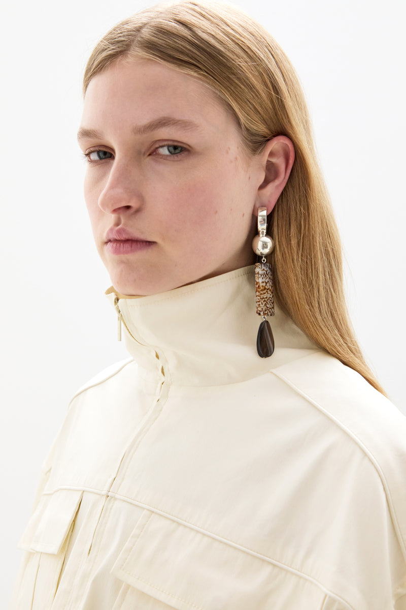 Suni Long Drop Earring