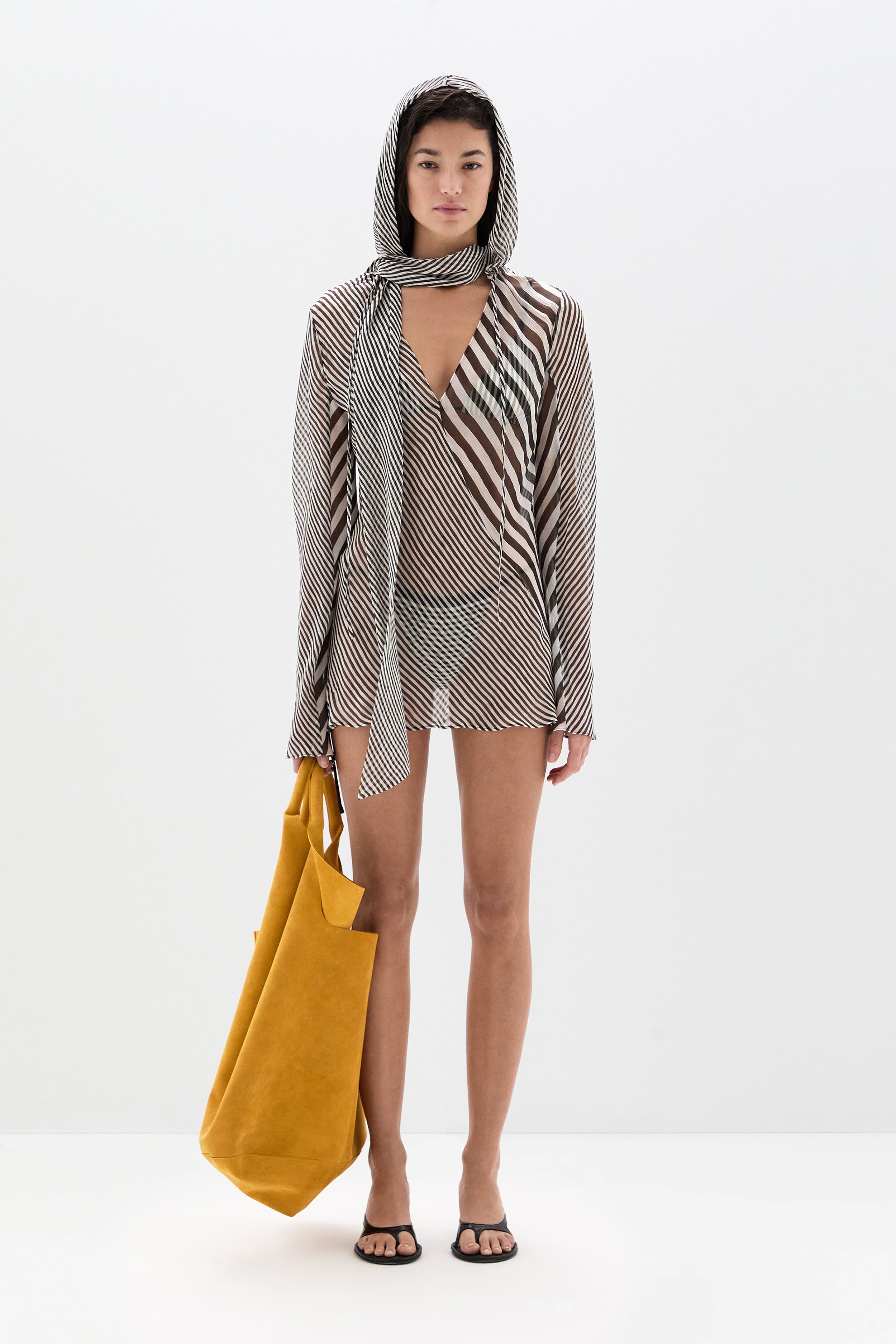 Marlowe Hooded Mini Dress