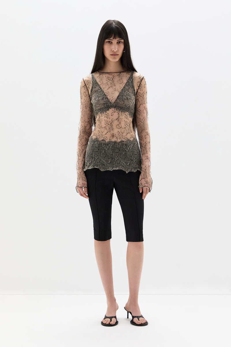 Miller Lace Capri Pant