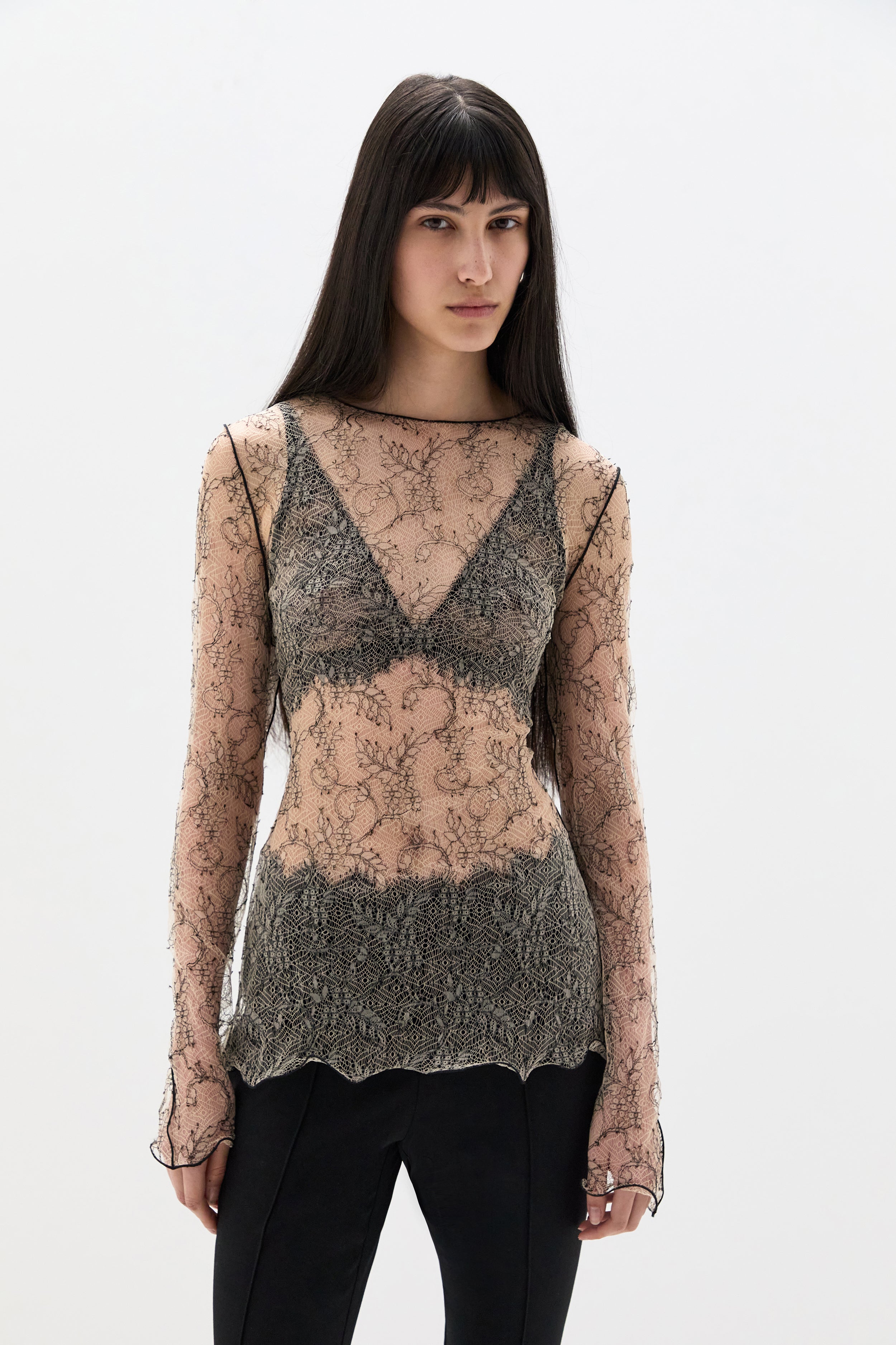 Skye Long Sleeve Lace Top