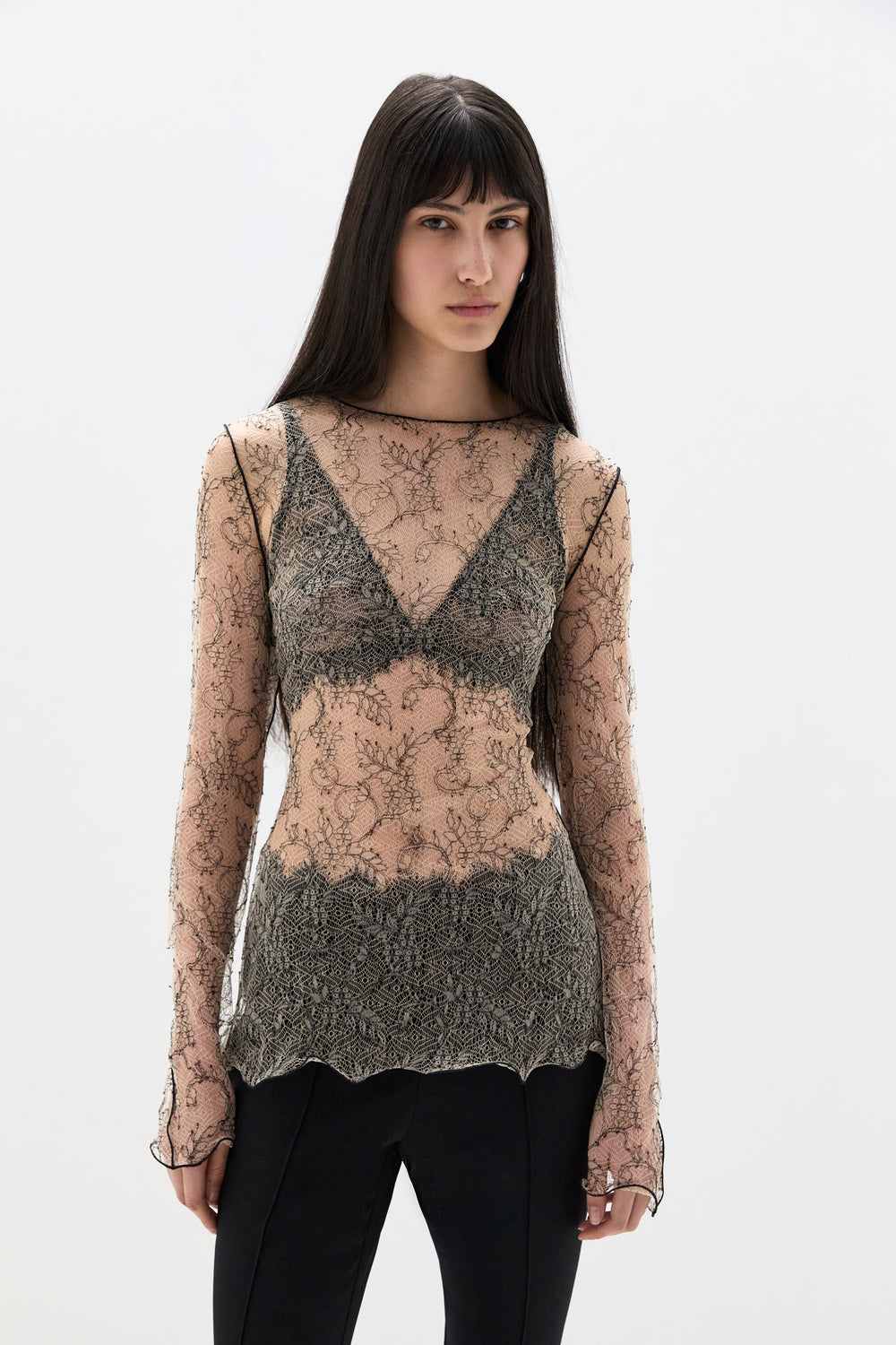 Skye Long Sleeve Lace Top