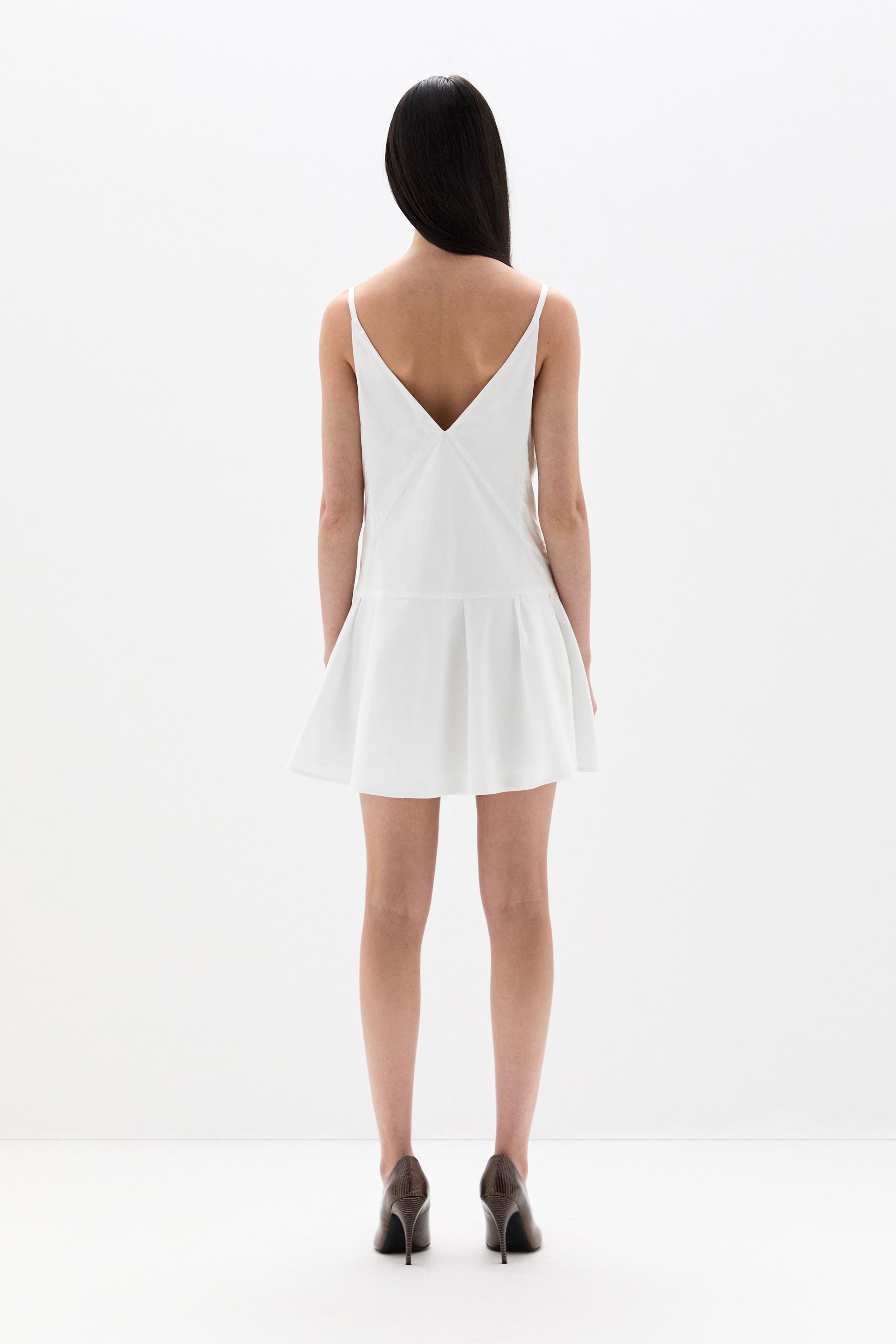 Frida Embroidered Mini Dress