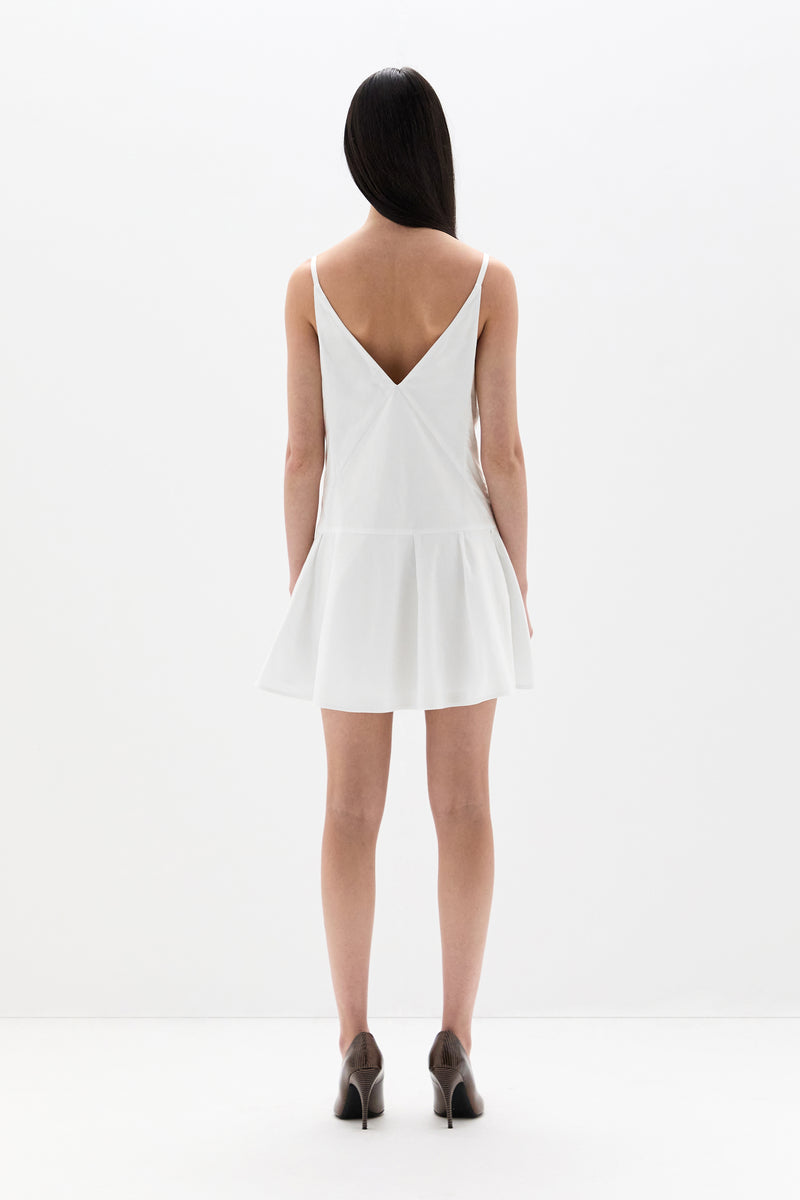Frida Embroidered Mini Dress