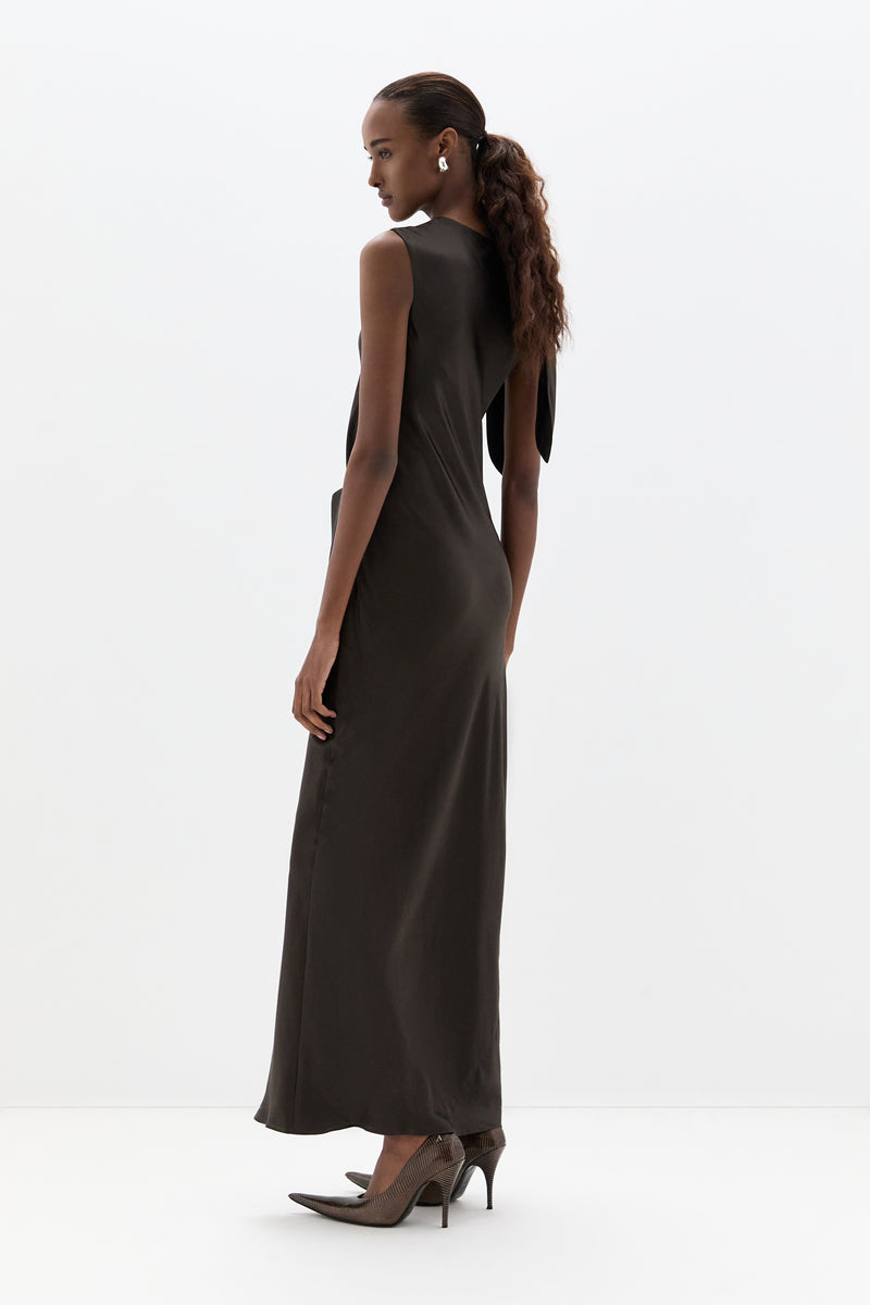 Gabriete Tie Shoulder Dress