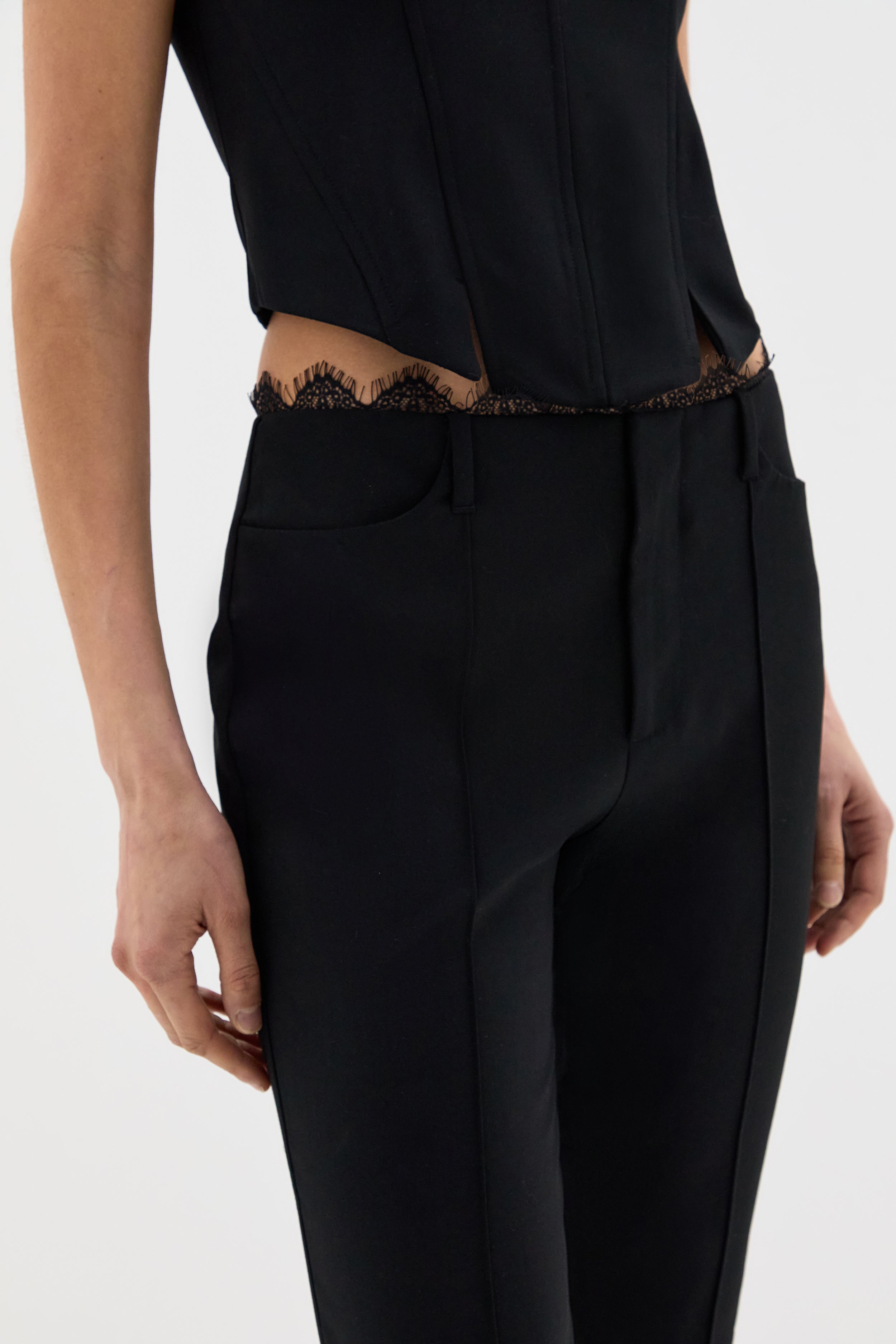Miller Lace Capri Pant
