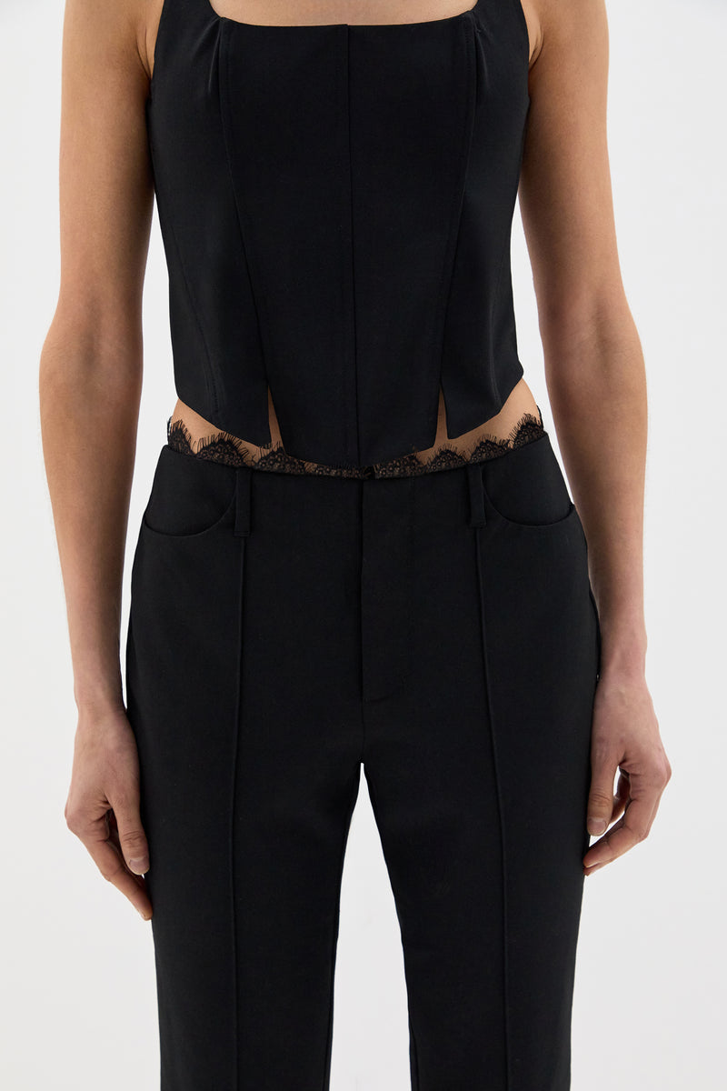 Miller Lace Capri Pant