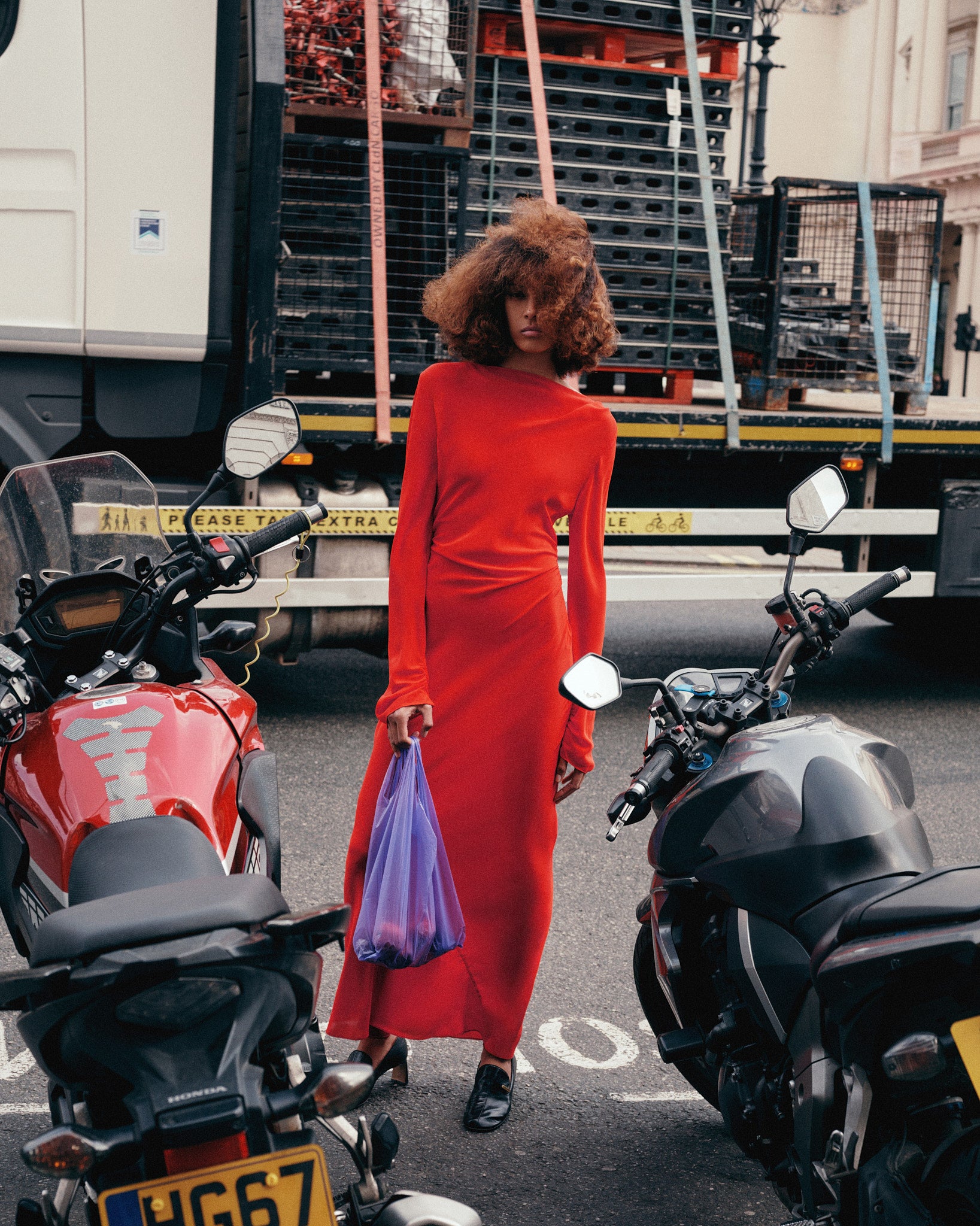 Fresca Gathered Midi Dress