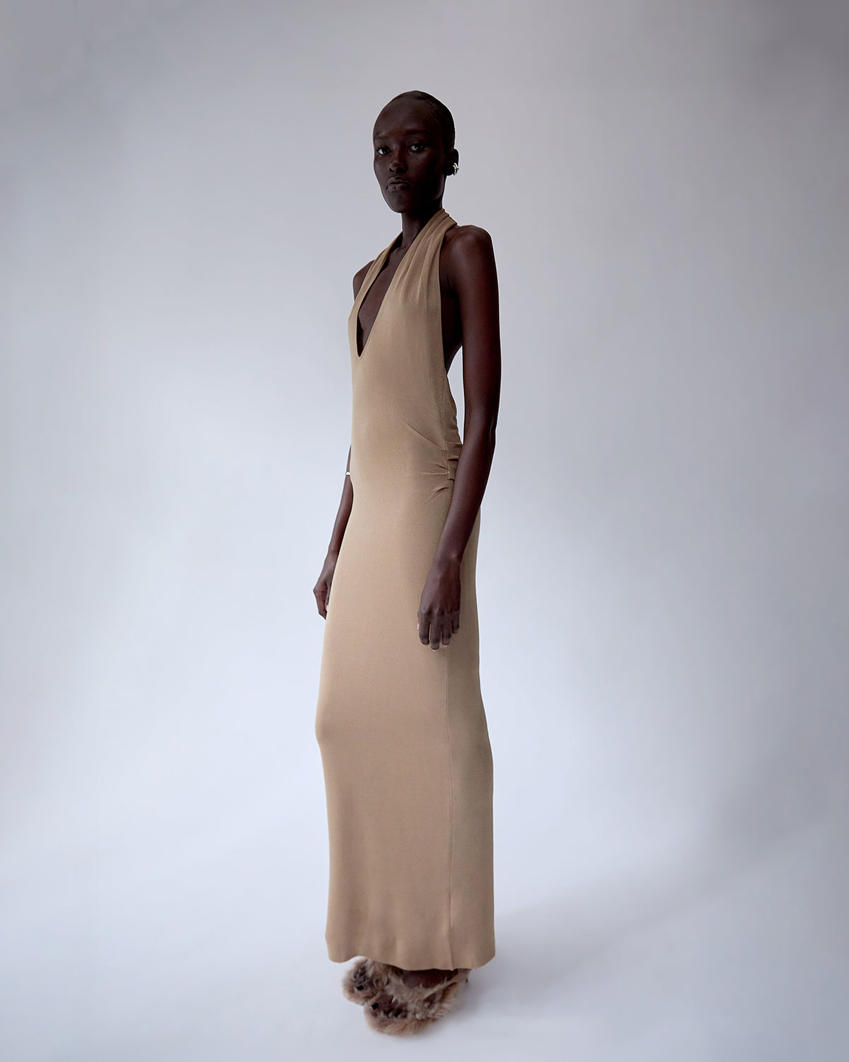 Viroa Knit Maxi Dress