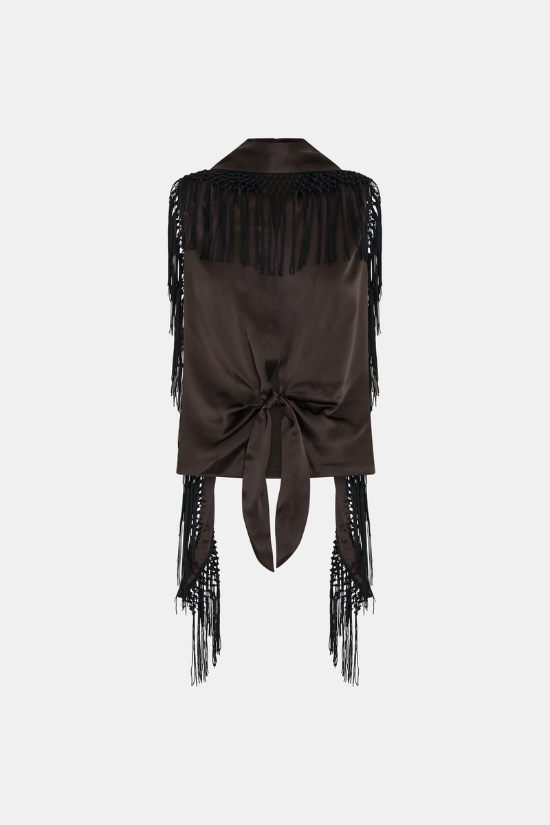 Lula Fringe Tie Top
