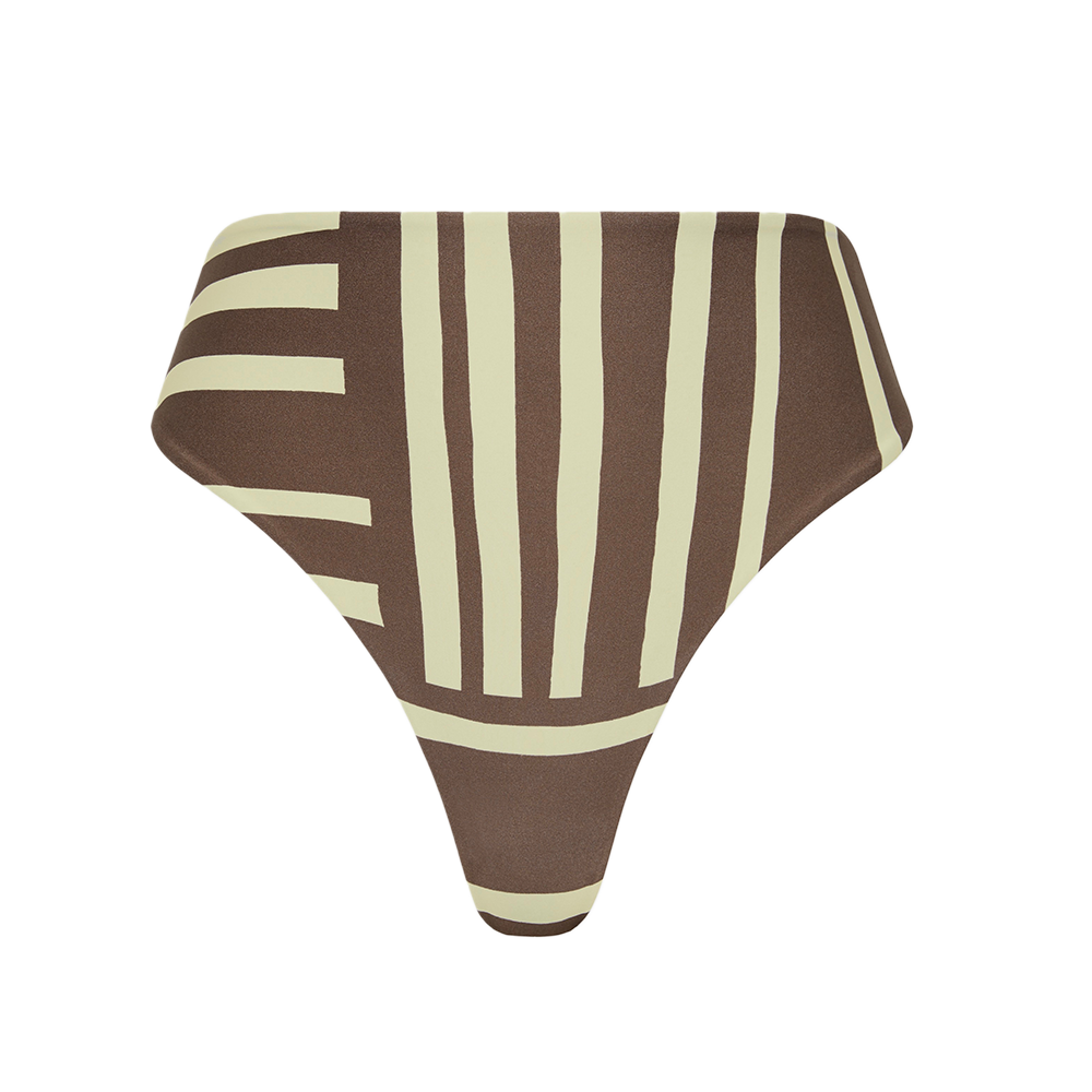 Linocut High Cut Brief
