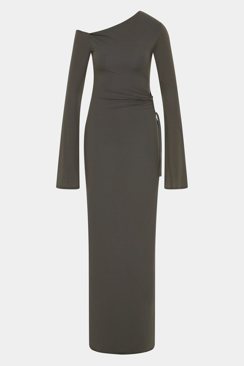 Hana Tie Maxi Dress