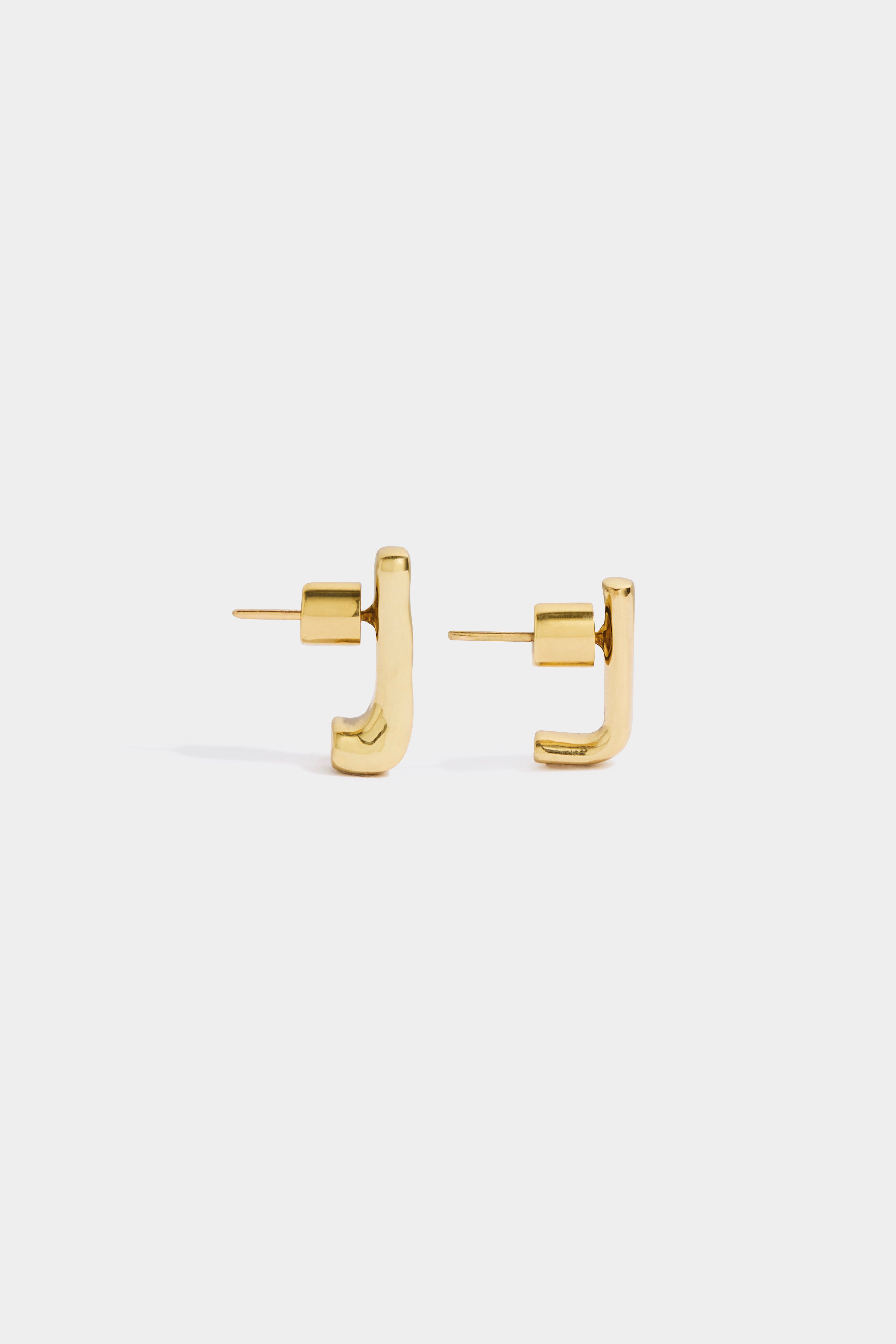 Aulenti Half Hoop Earrings