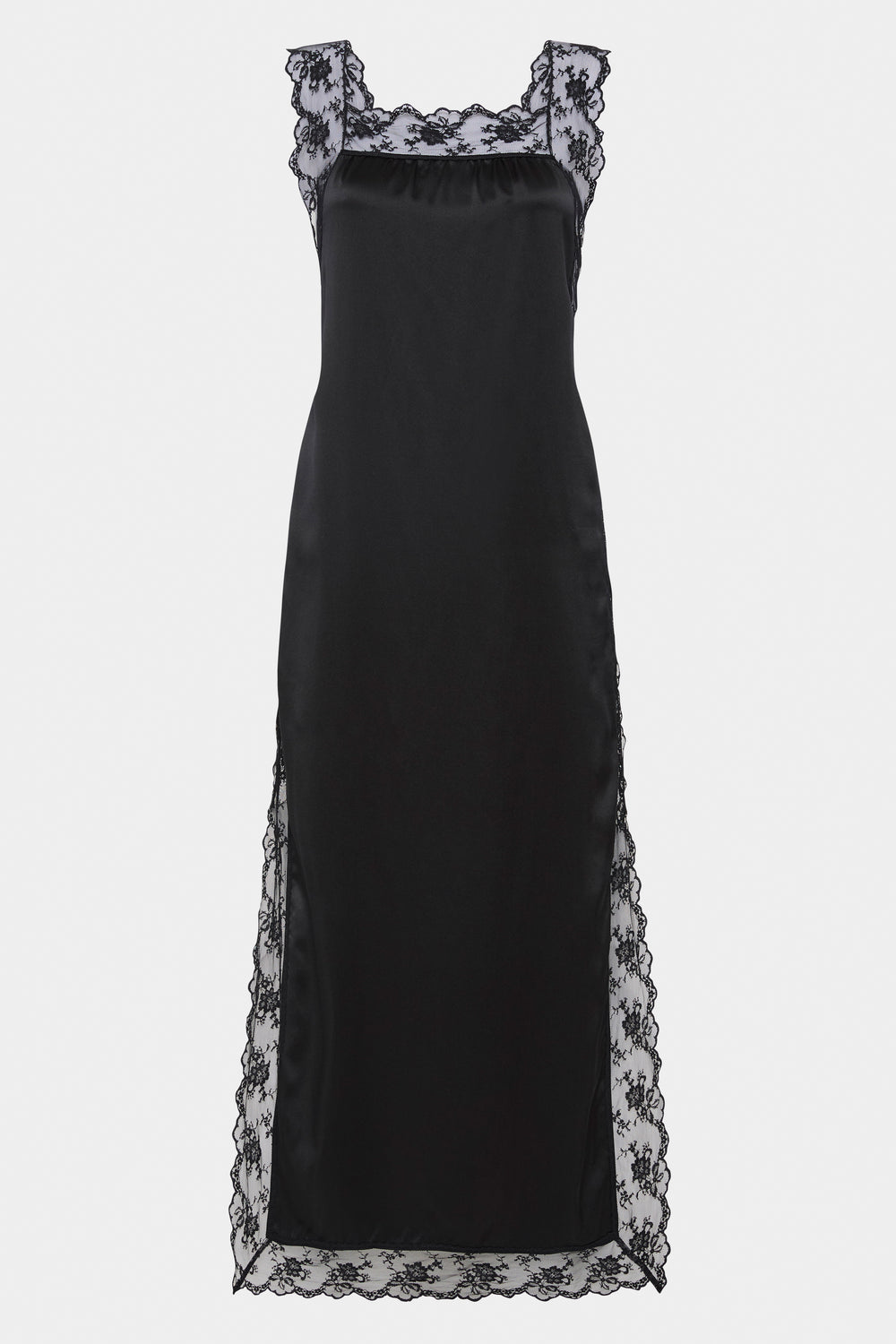 Aries Square Neck Lace Slip