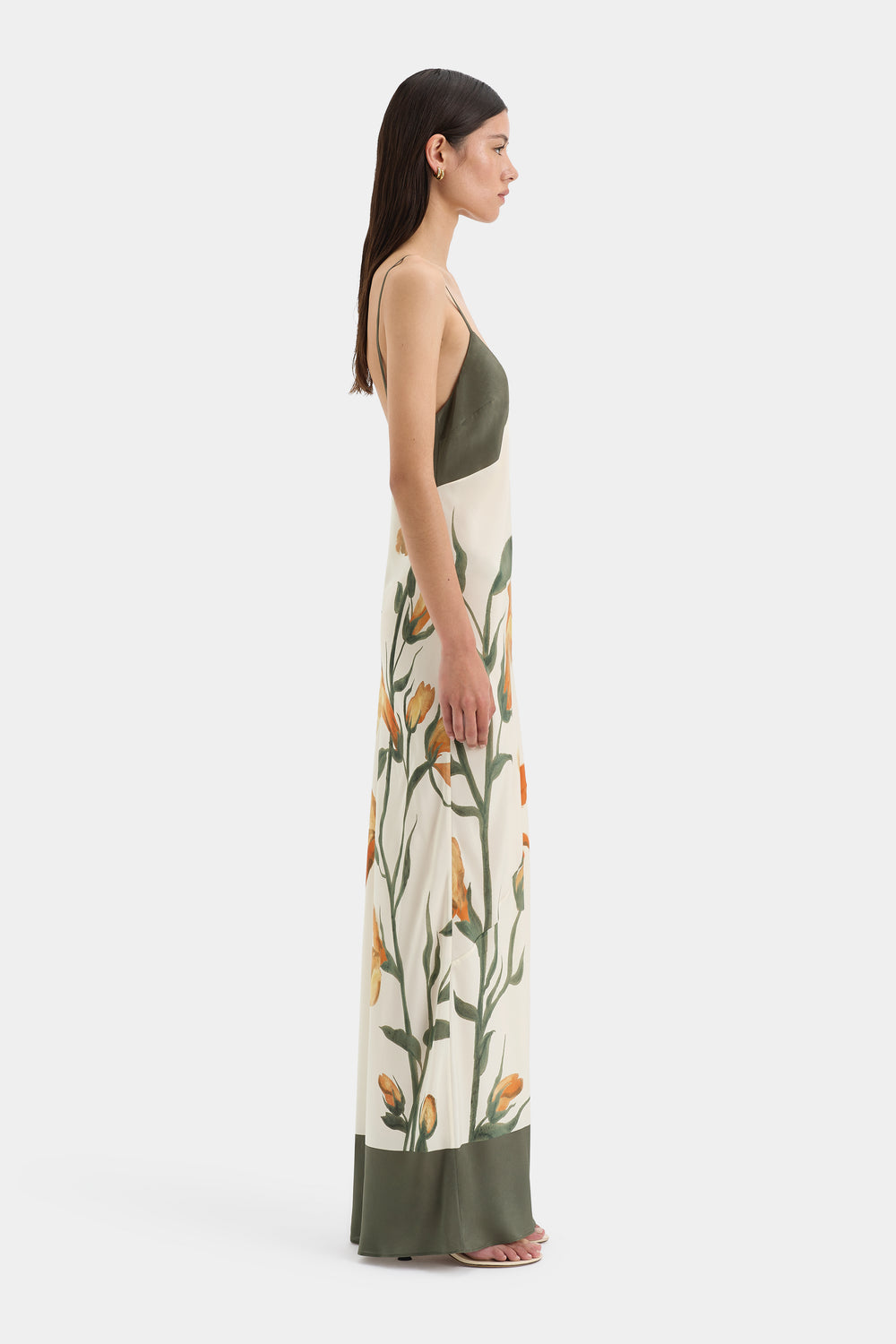Constance V Neck Slip Dress