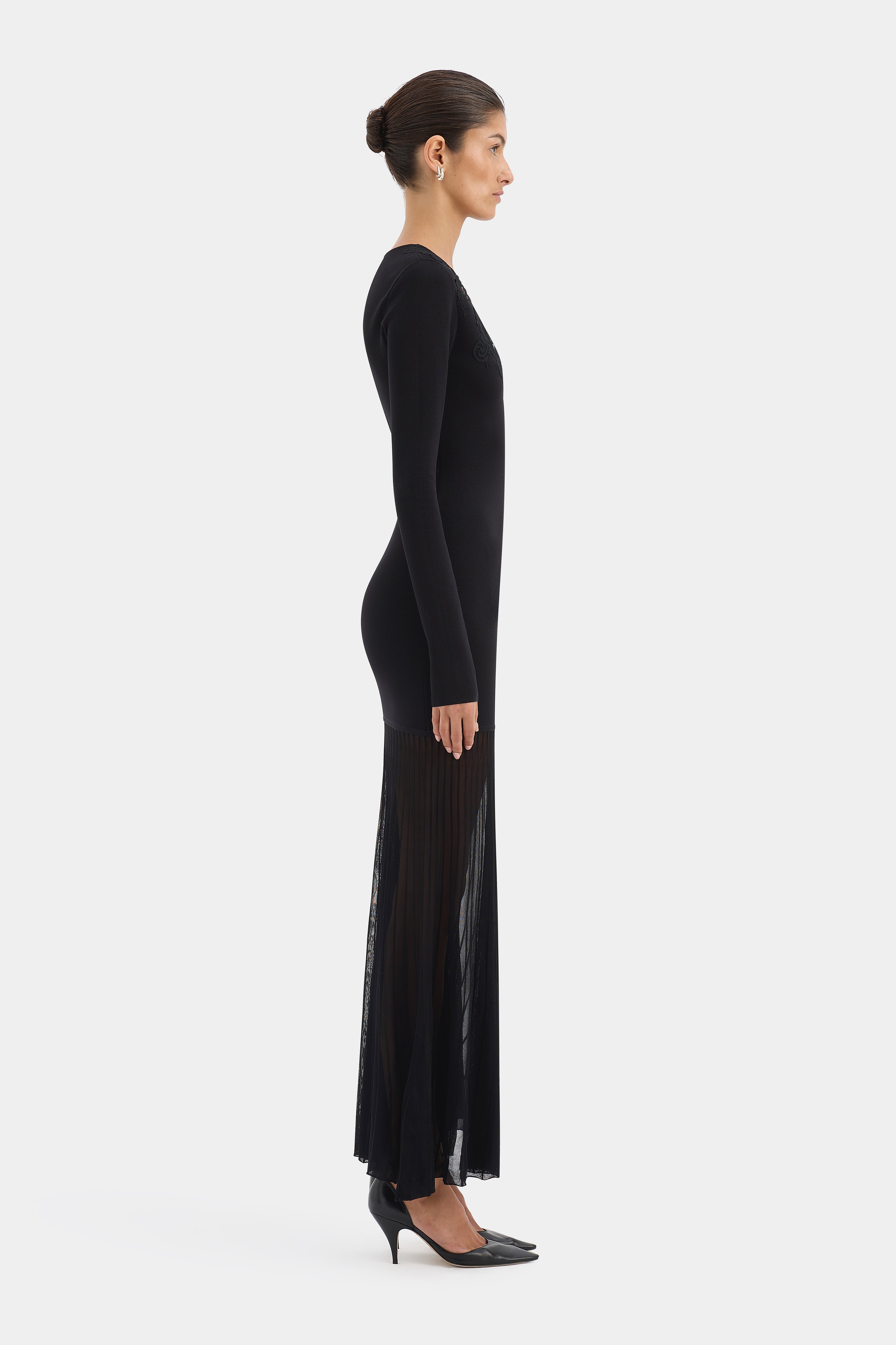 Aylu Long Sleeve Maxi Dress