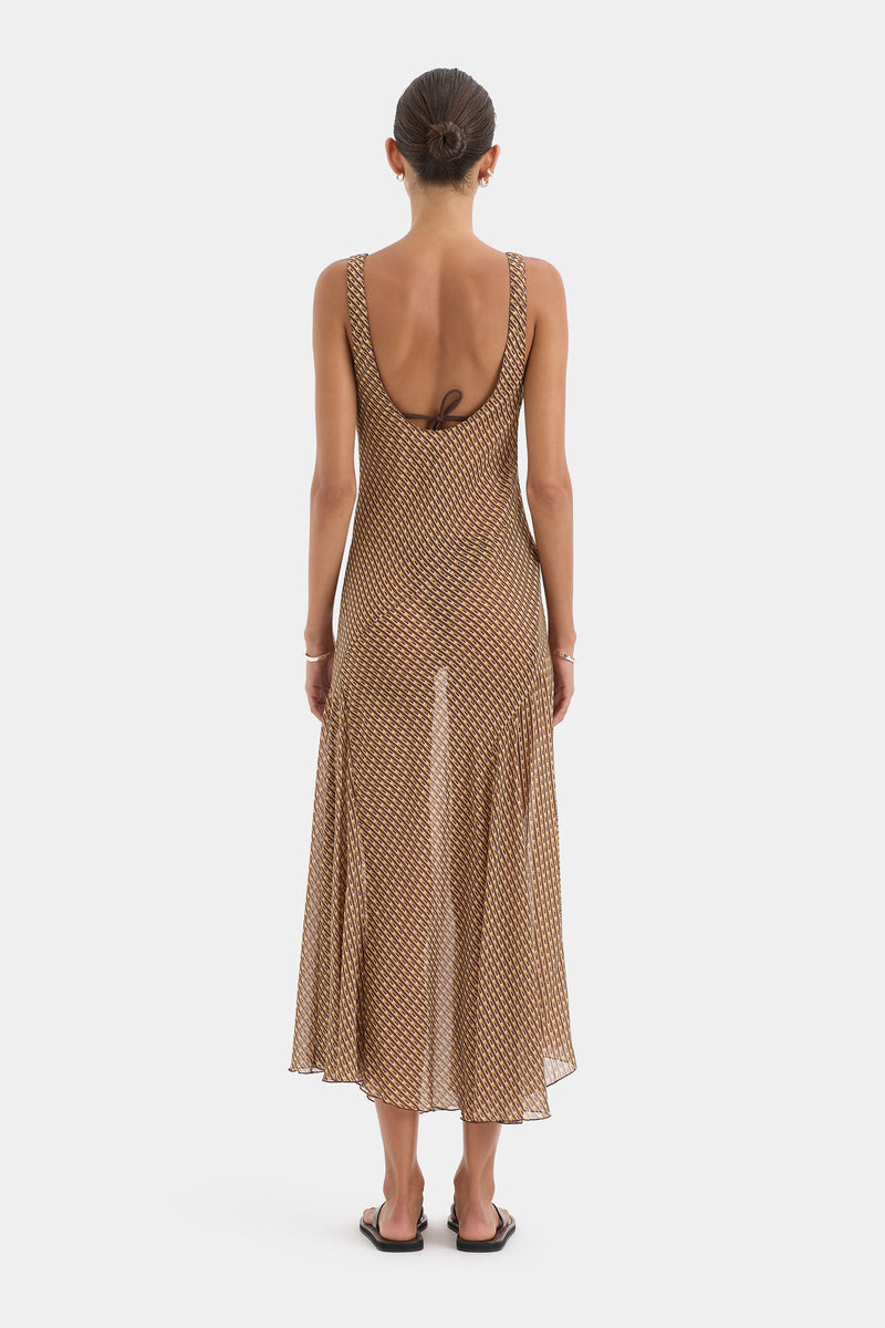 Cooper Layered Midi Dress