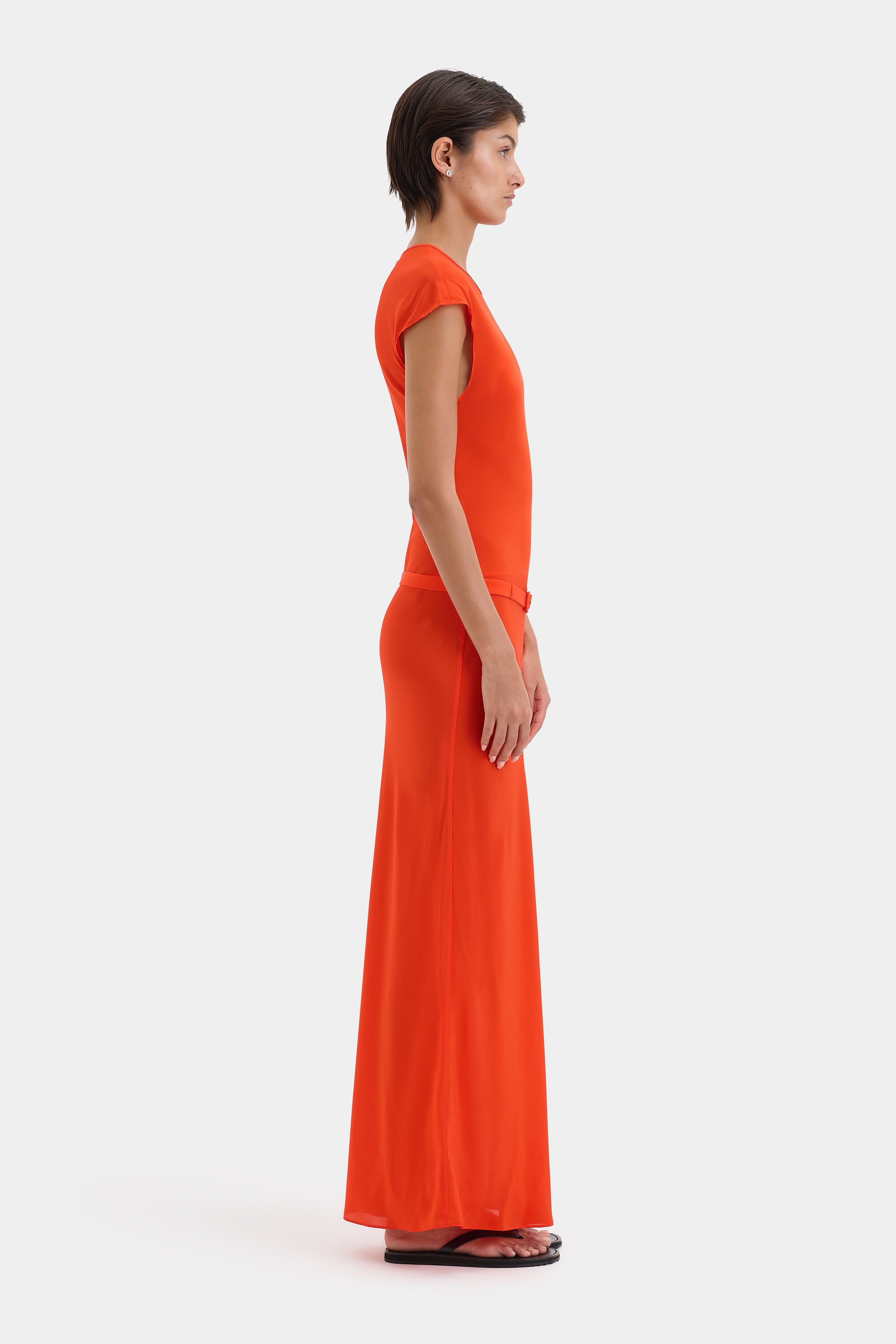 Fresca Belted Midi Dress