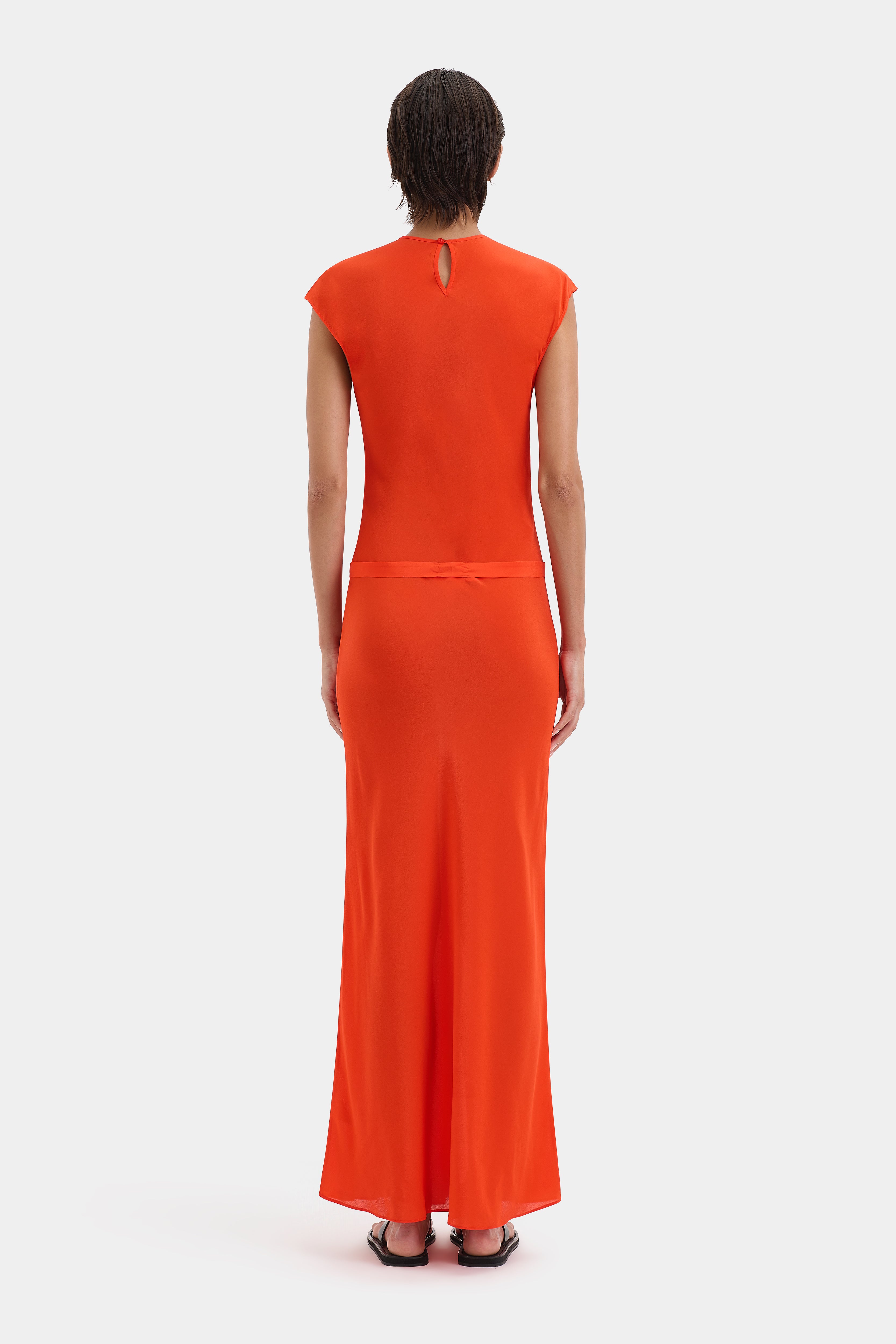 Fresca Belted Midi Dress