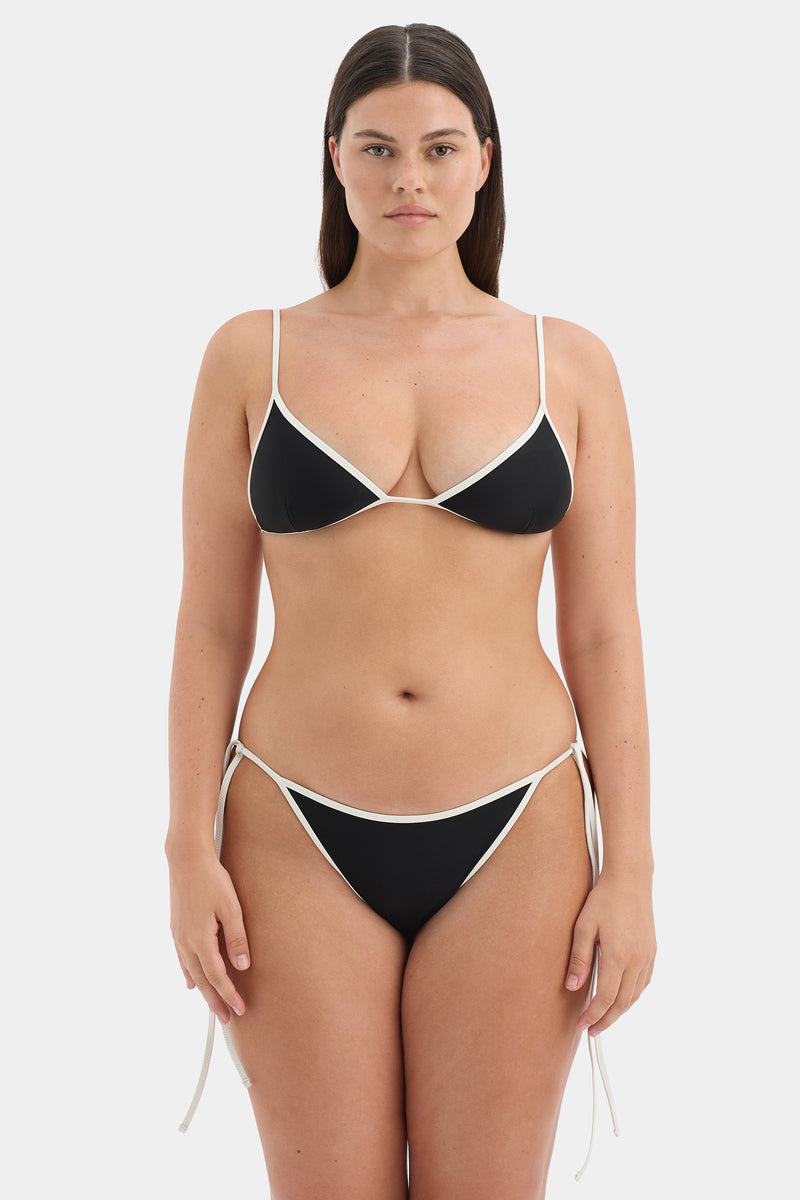 Ari Reversible Tie Triangle Top