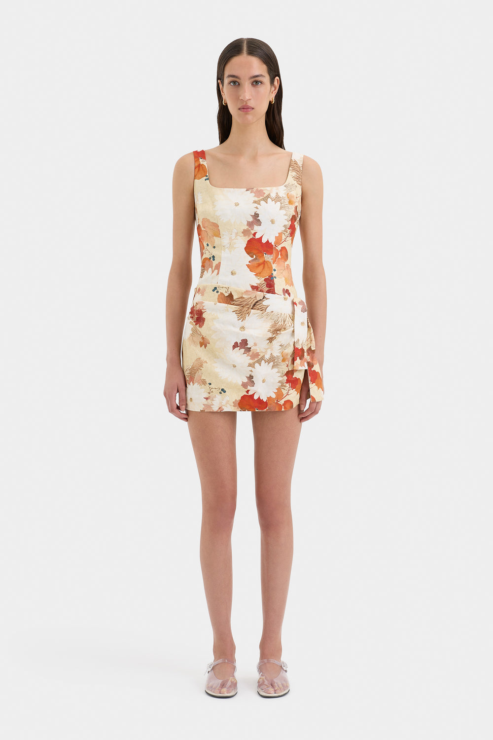 Jessamine Tie Mini Dress