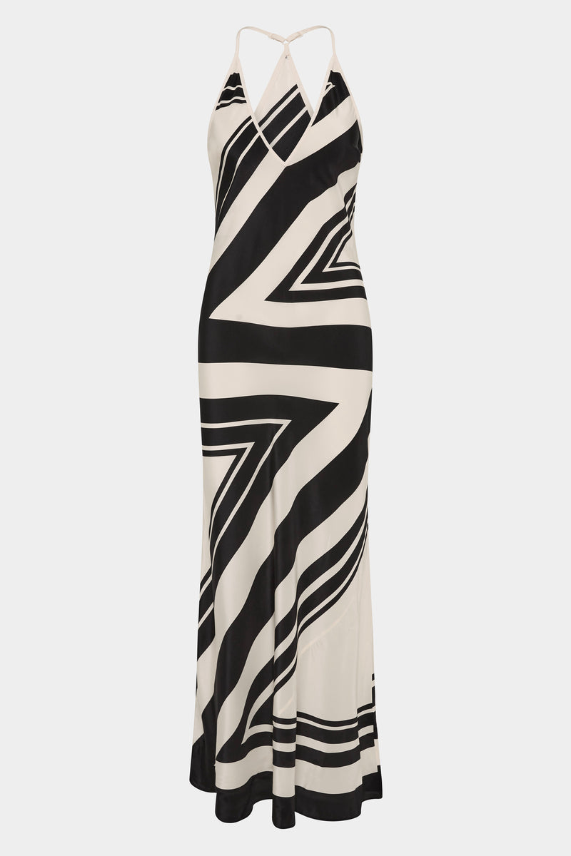 Pietra V Neck Slip Dress