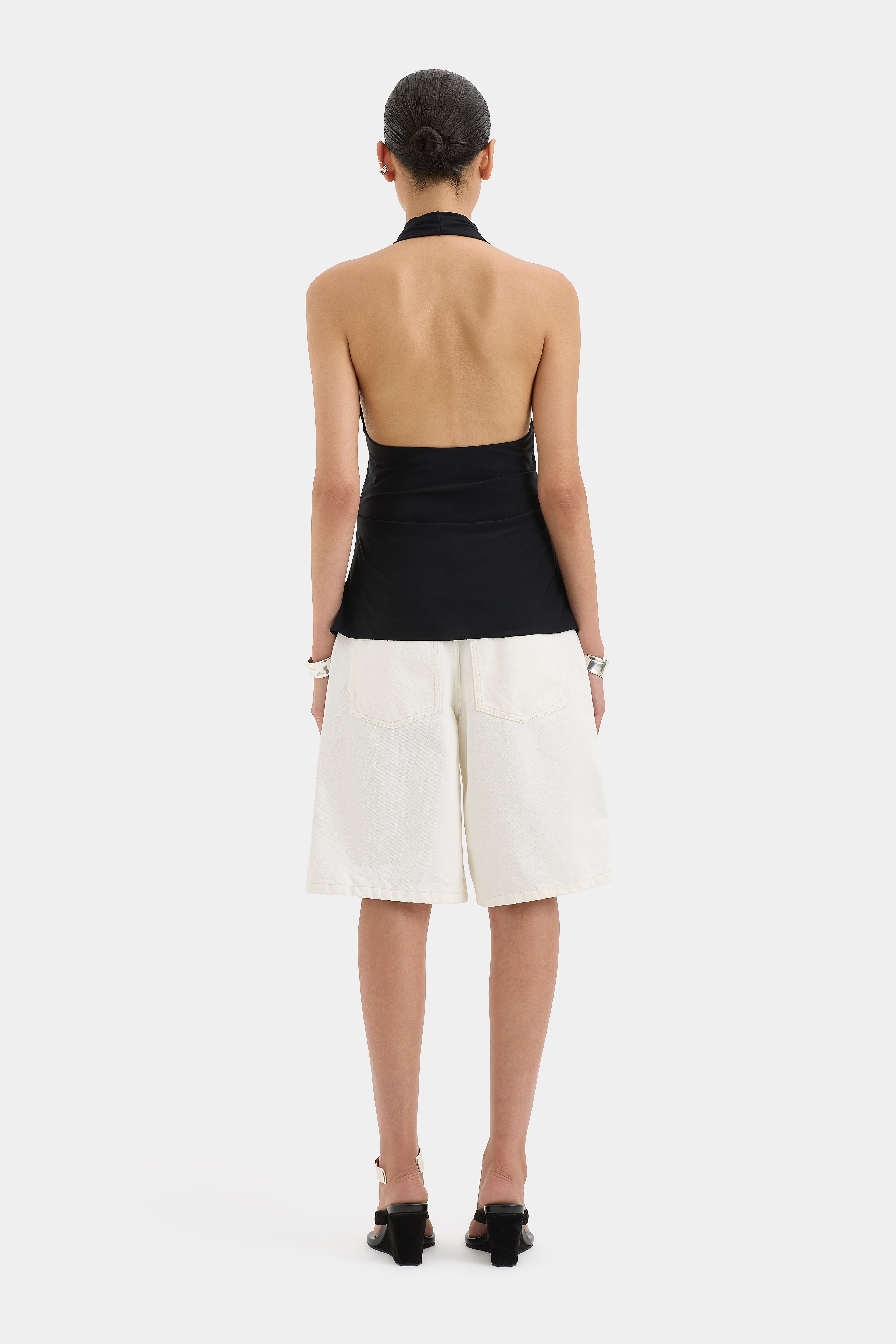 Matheo Draped Halter Top