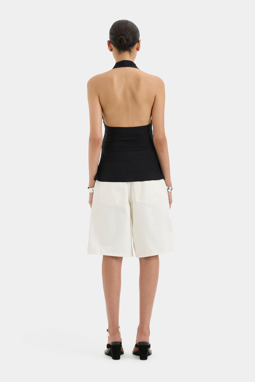 Matheo Draped Halter Top