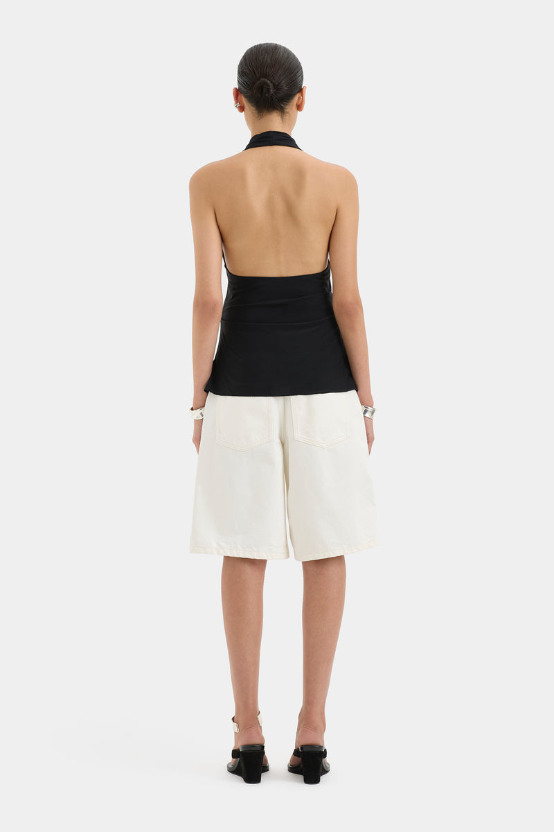 Matheo Draped Halter Top