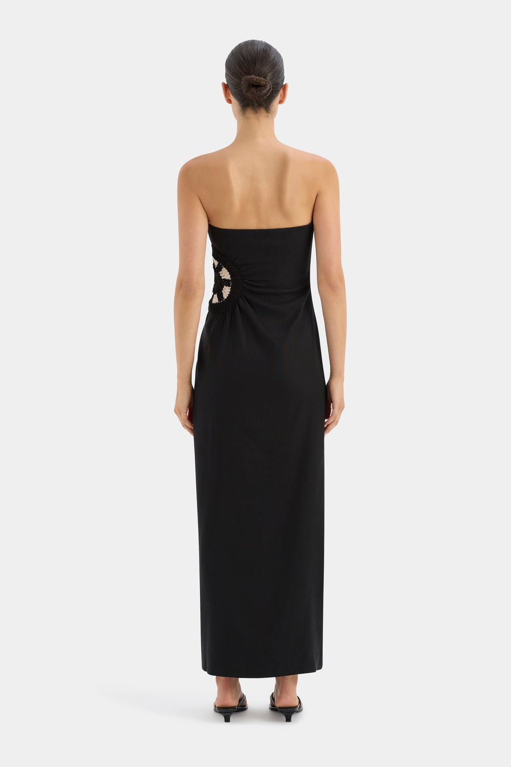 Dorian Strapless Midi Dress