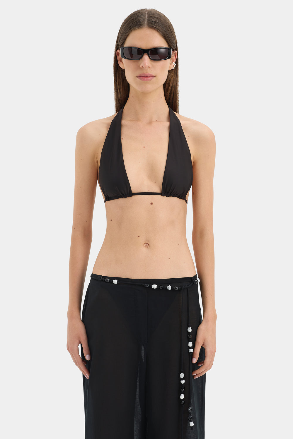 Amado Halter Triangle Top