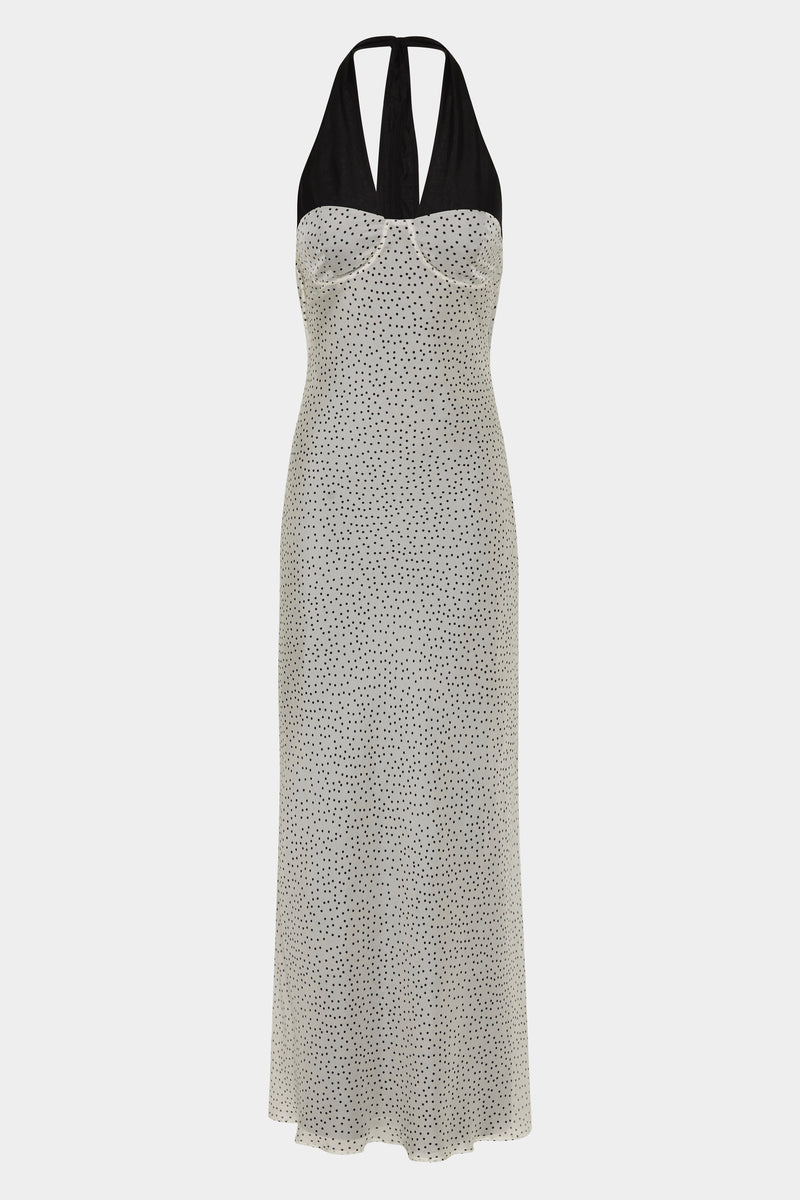 Lisander Halter Midi Dress