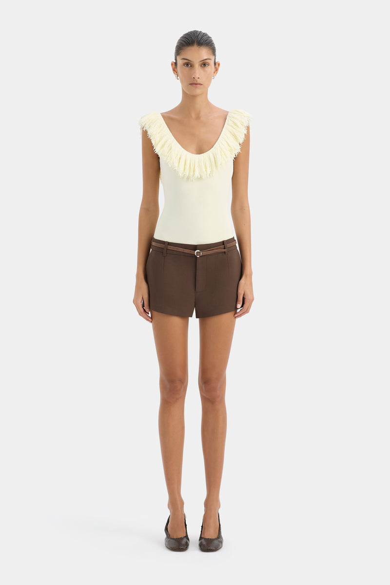 Marcelline Fringe Bodysuit