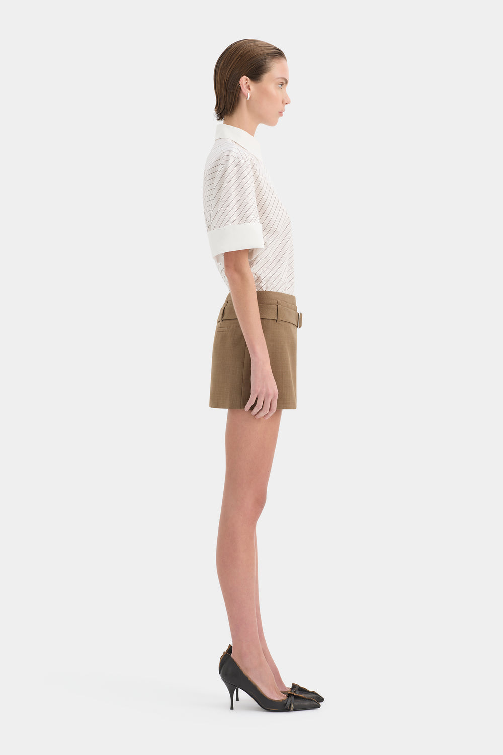 Bastille Belted Mini Skirt