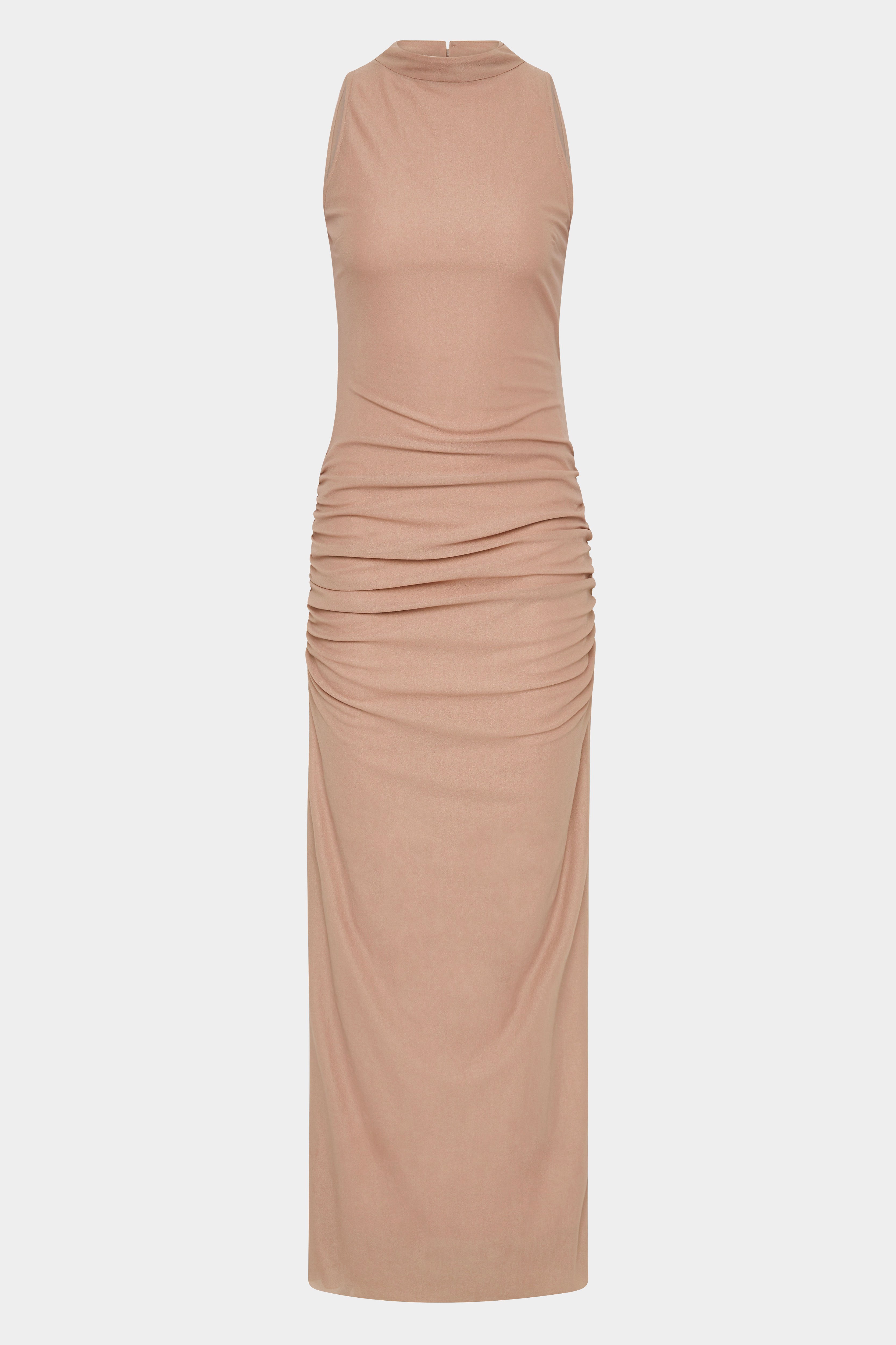 Ruby Open Back Gown