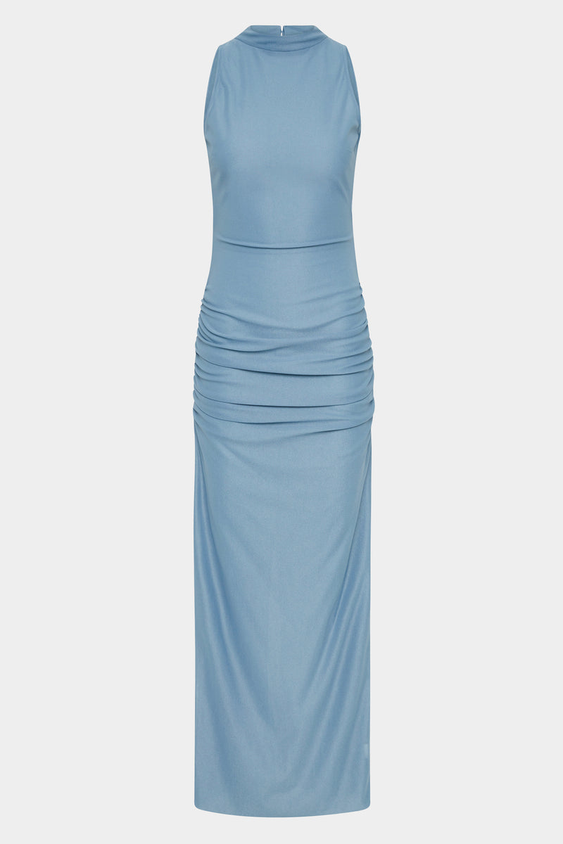 Ruby Open Back Gown