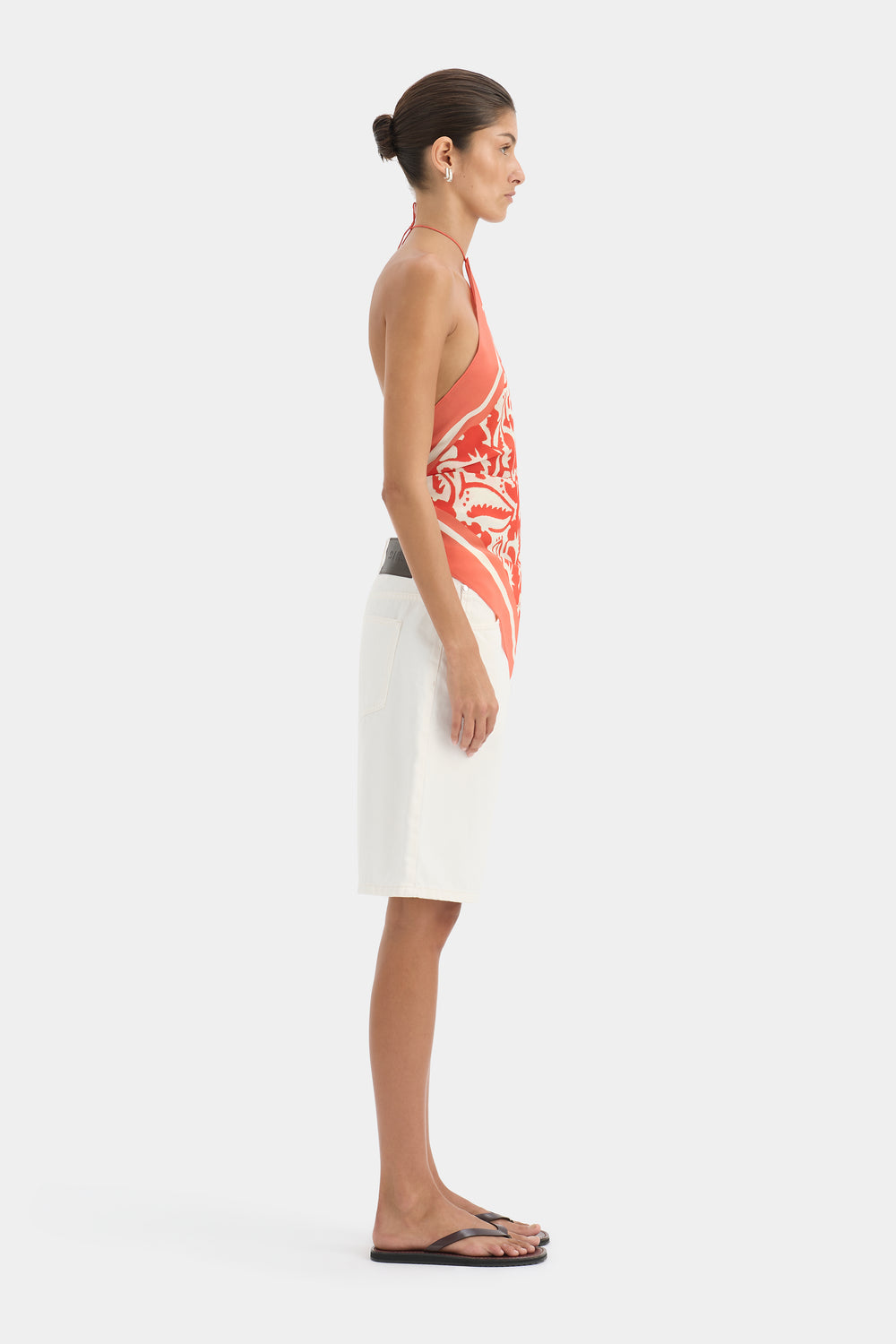 Palmera Scarf Top