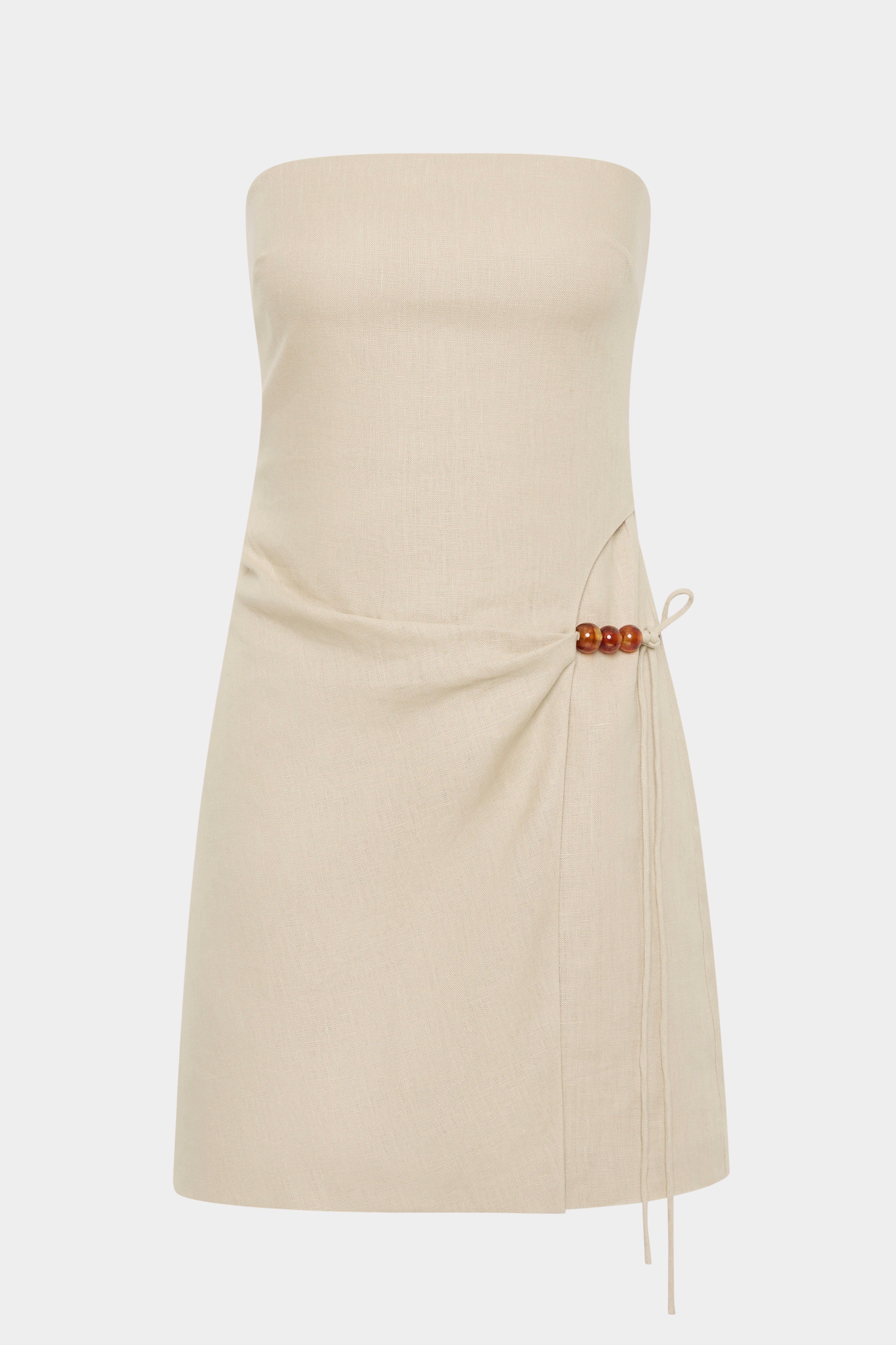 Moretti Strapless Mini Dress