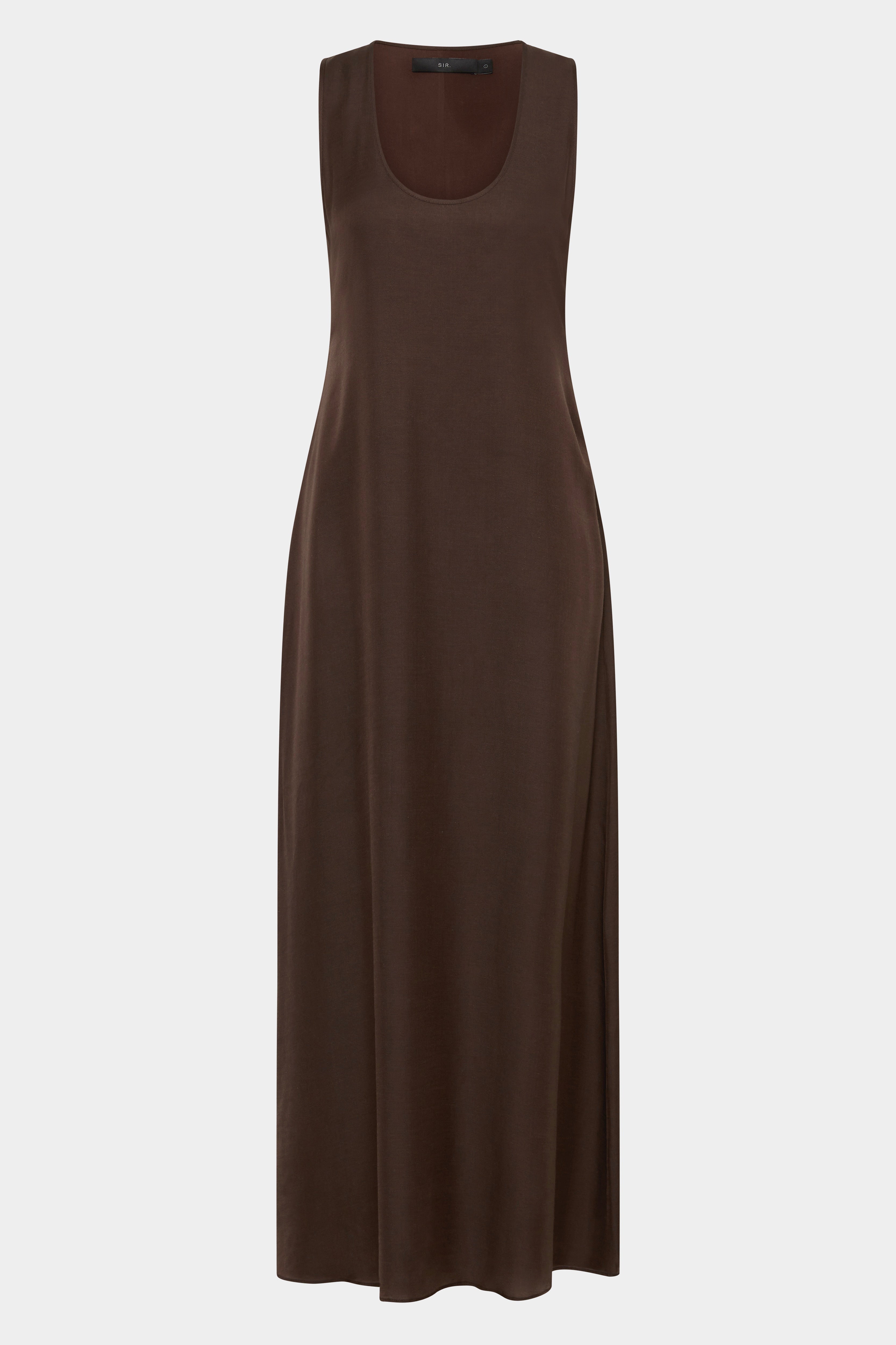 Julietta Scoop Neck Maxi Dress