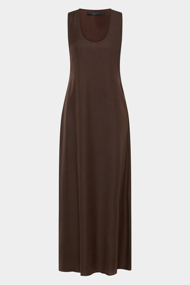 Julietta Scoop Neck Maxi Dress
