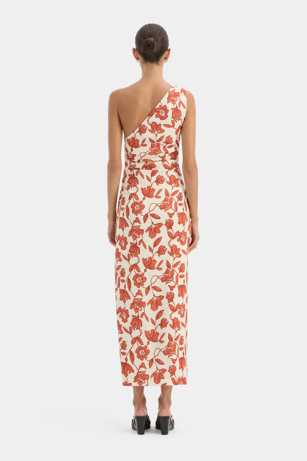 Chloe One Shoulder Midi Dress