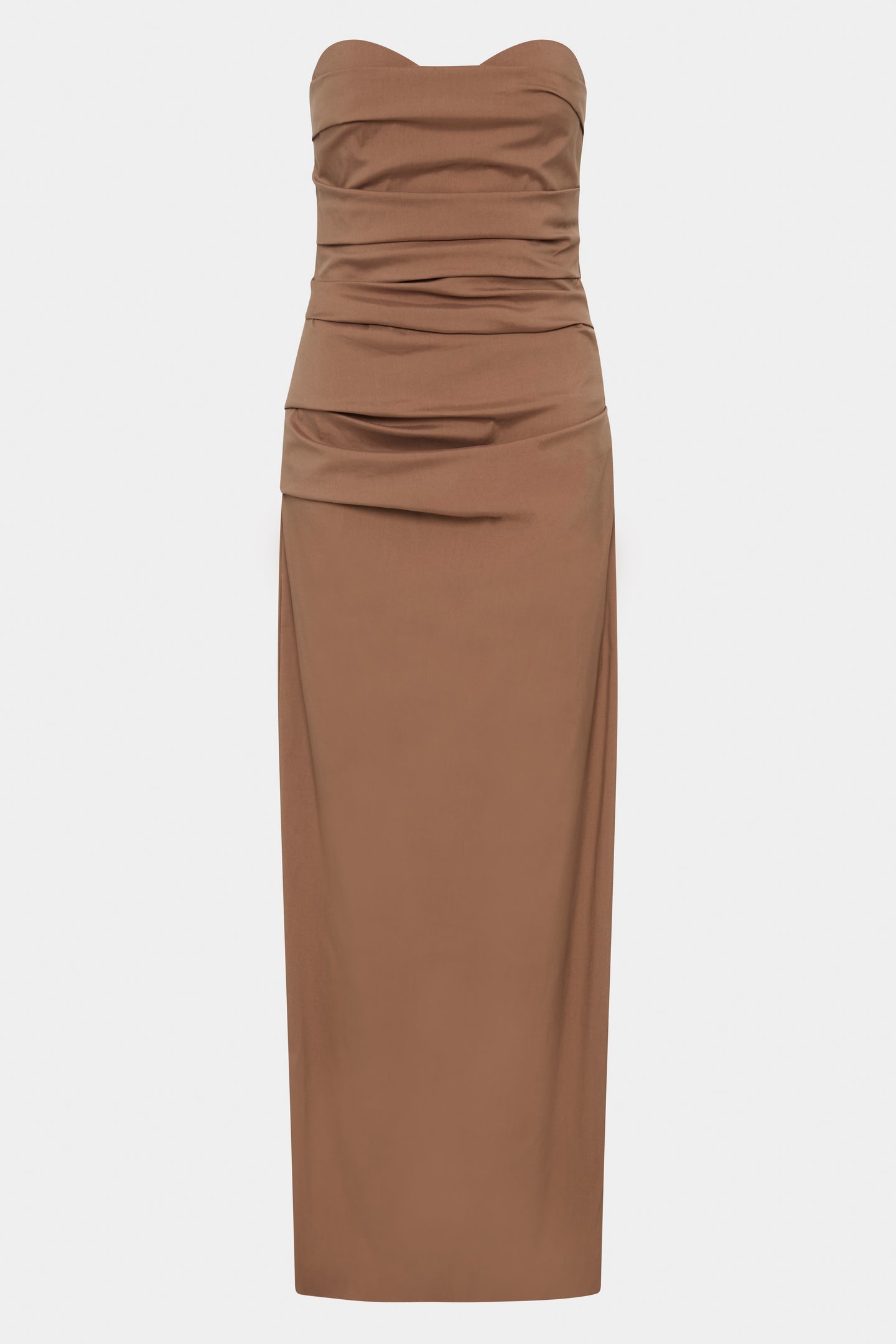 SIR the label Alba Strapless Gown MOCHA