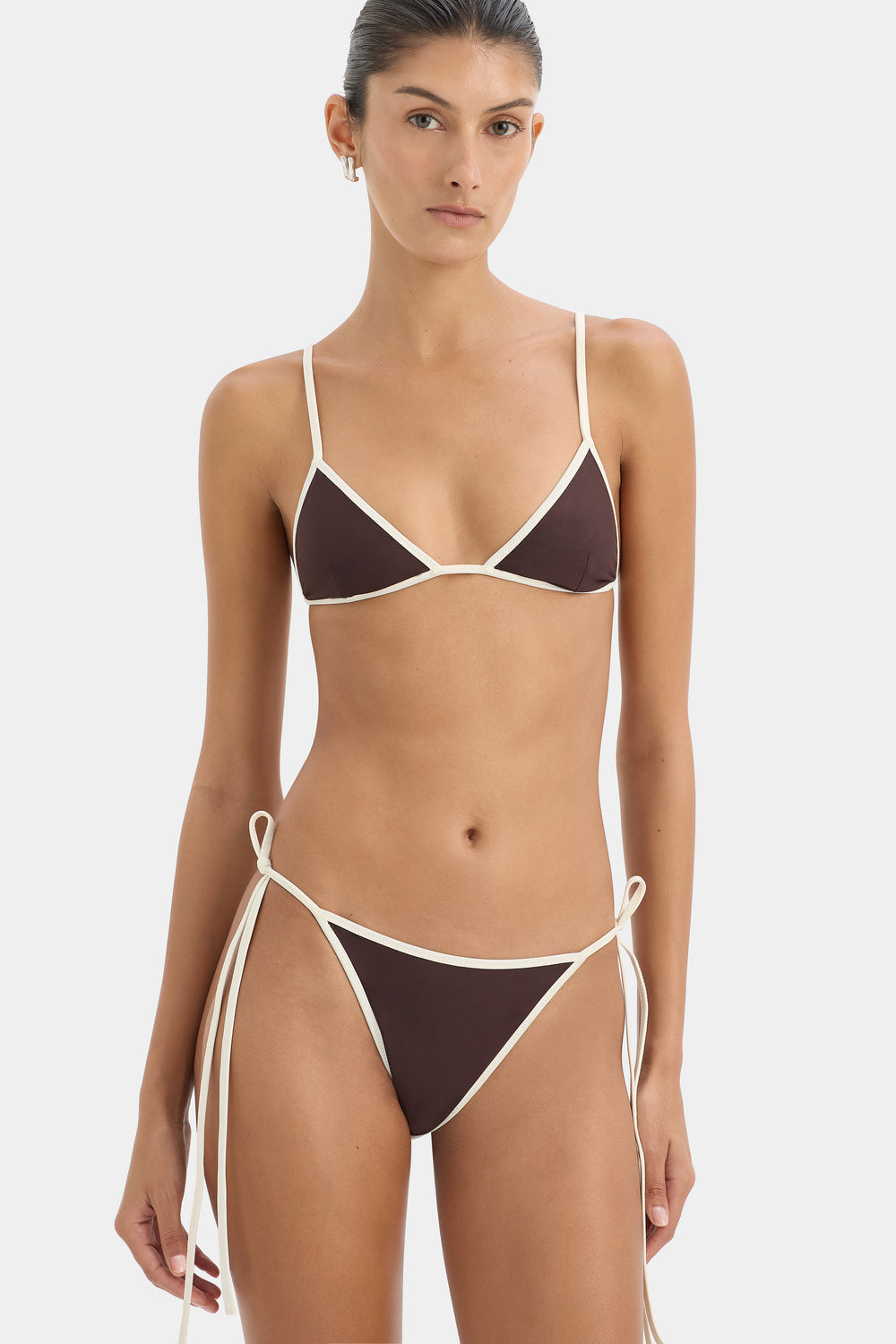 Ari Reversible Tie Triangle Top