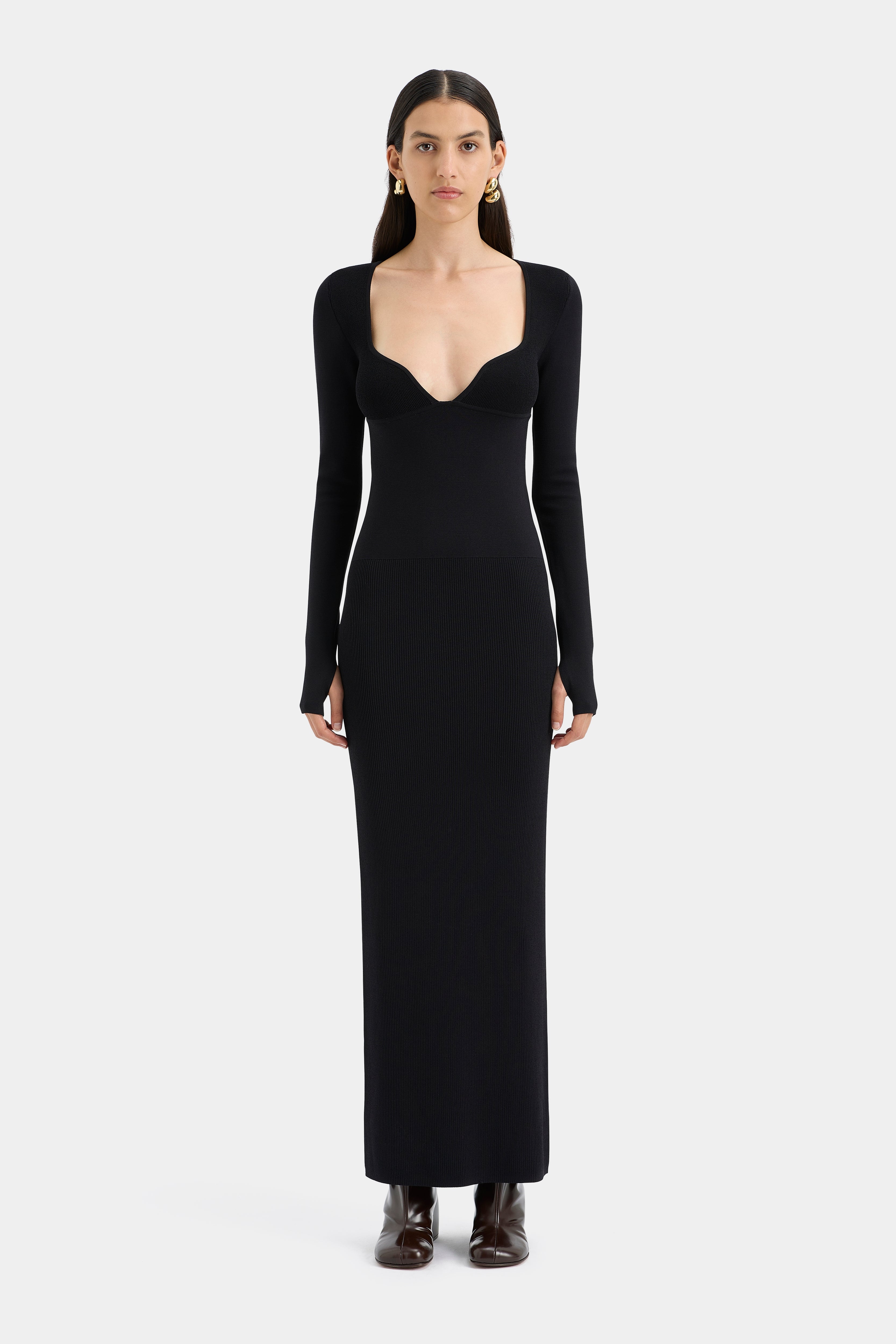 Helena Long Sleeve Maxi Dress