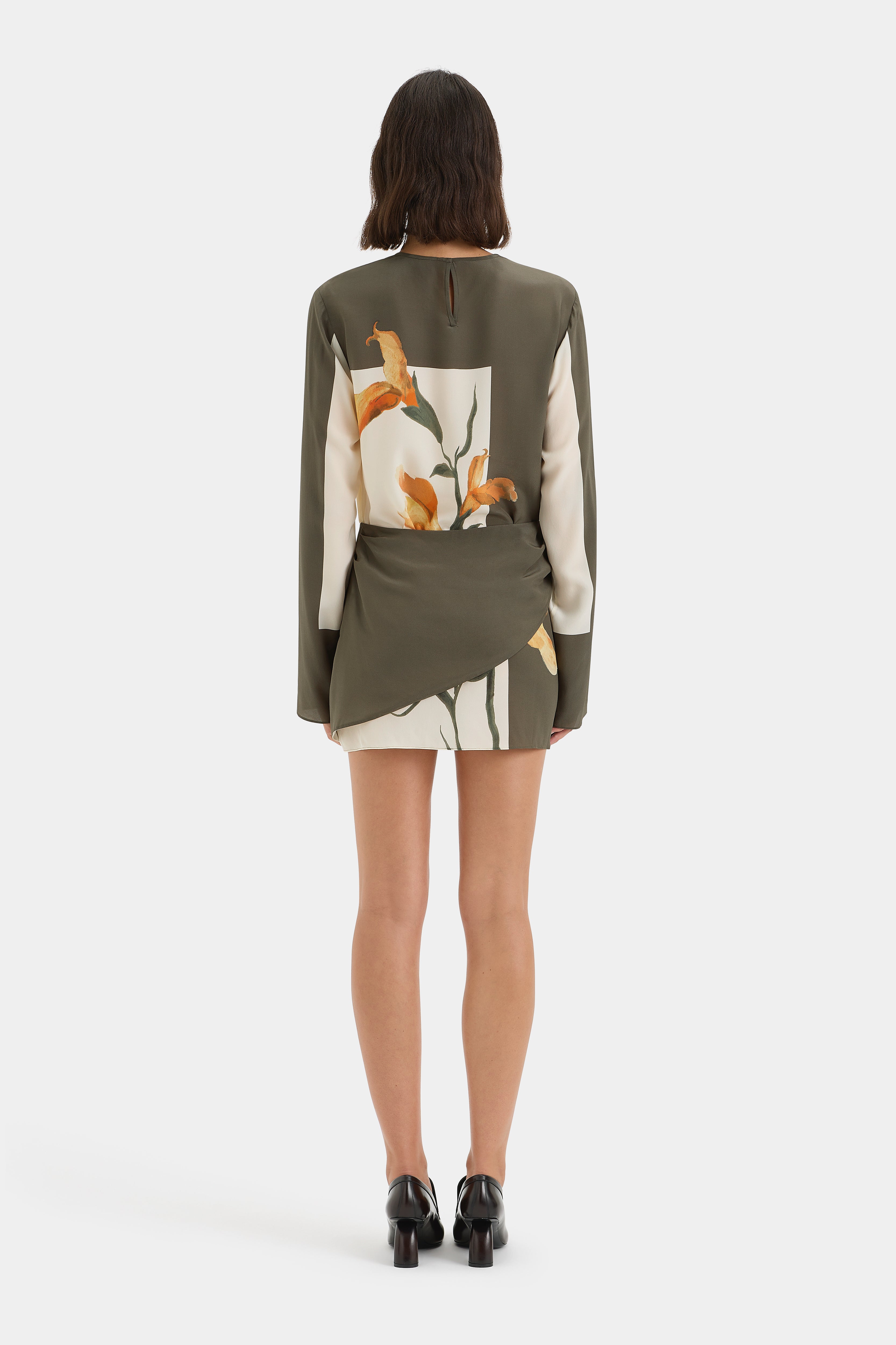 Constance Twist Mini Dress