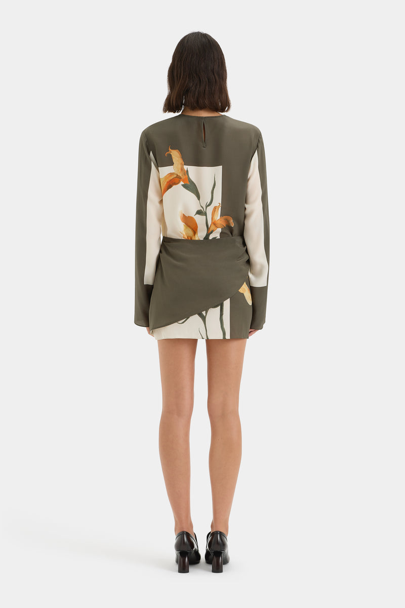 Constance Twist Mini Dress