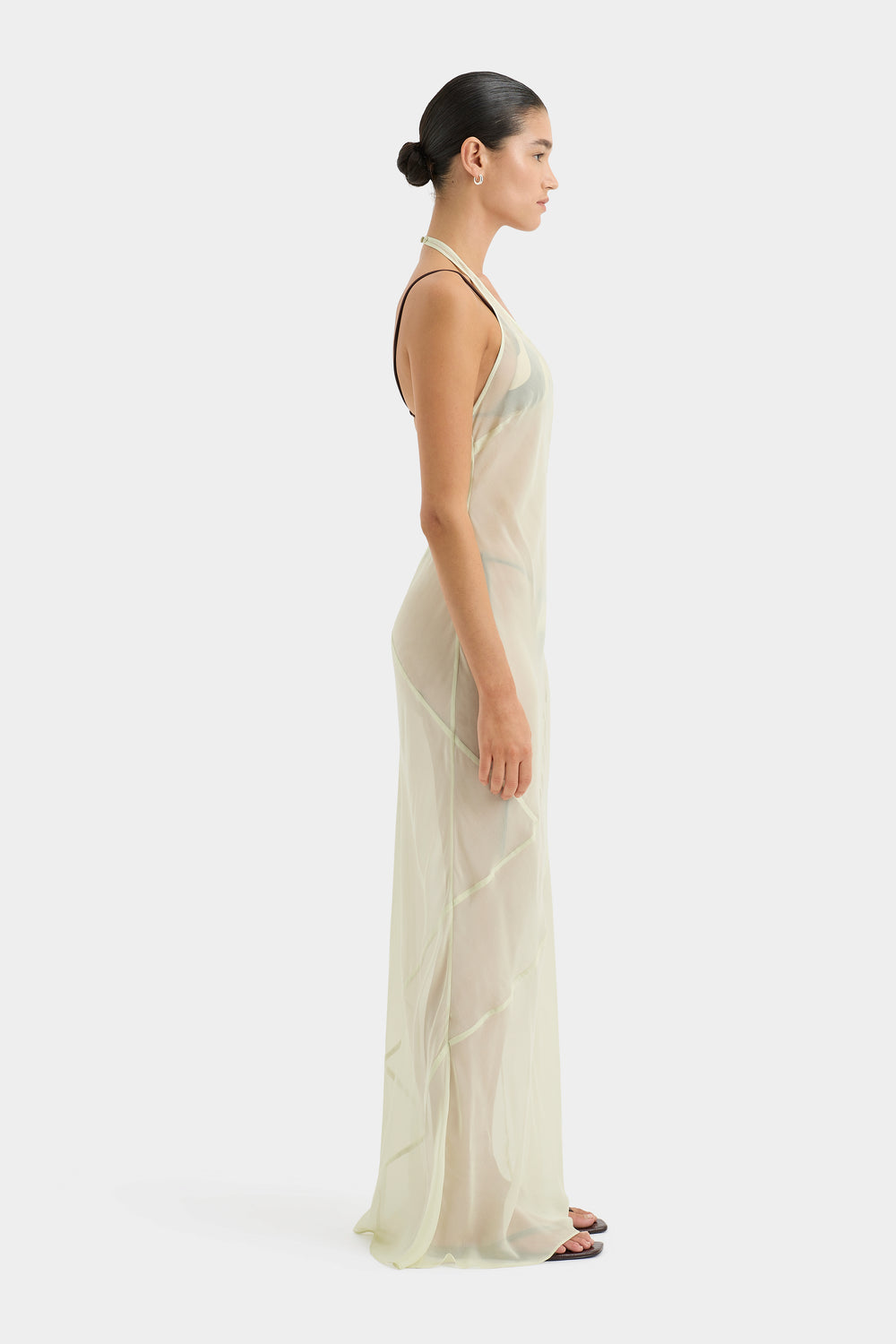 Strobe Halter Dress
