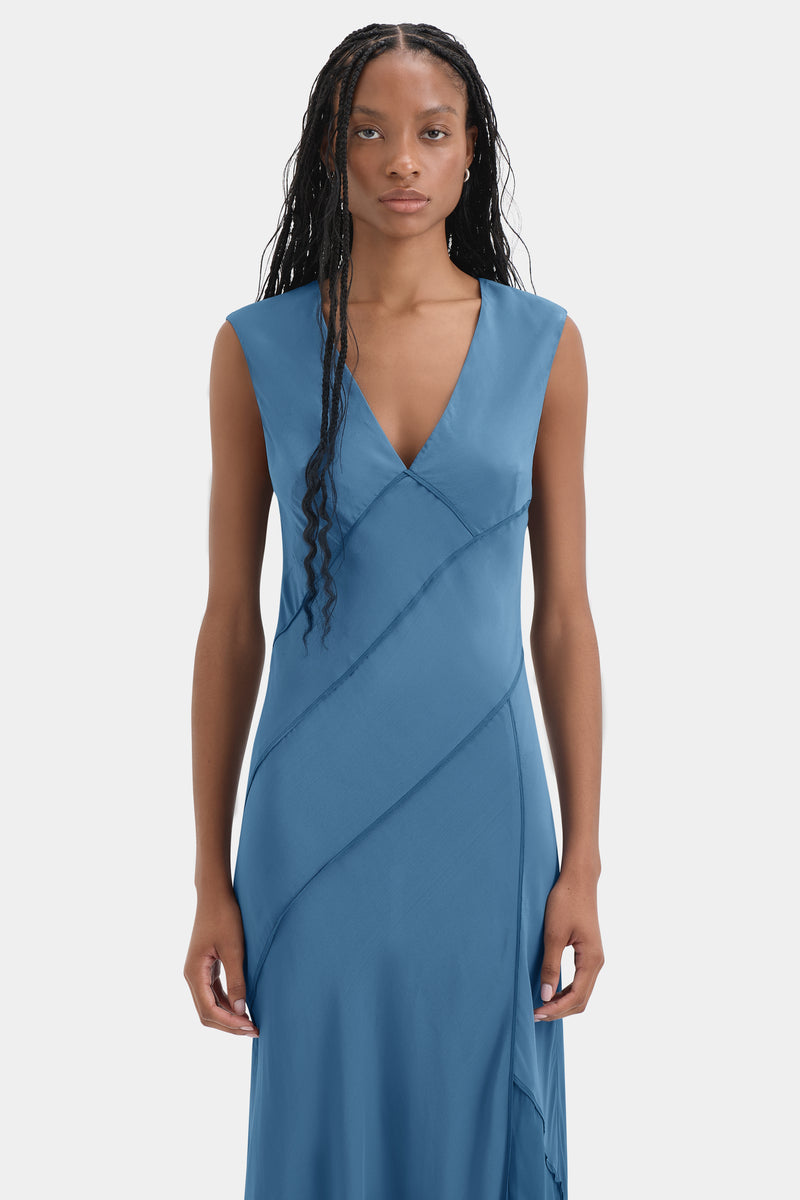 Elin Panelled Gown