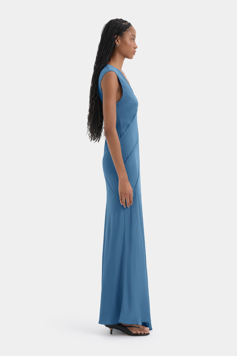 Elin Panelled Gown