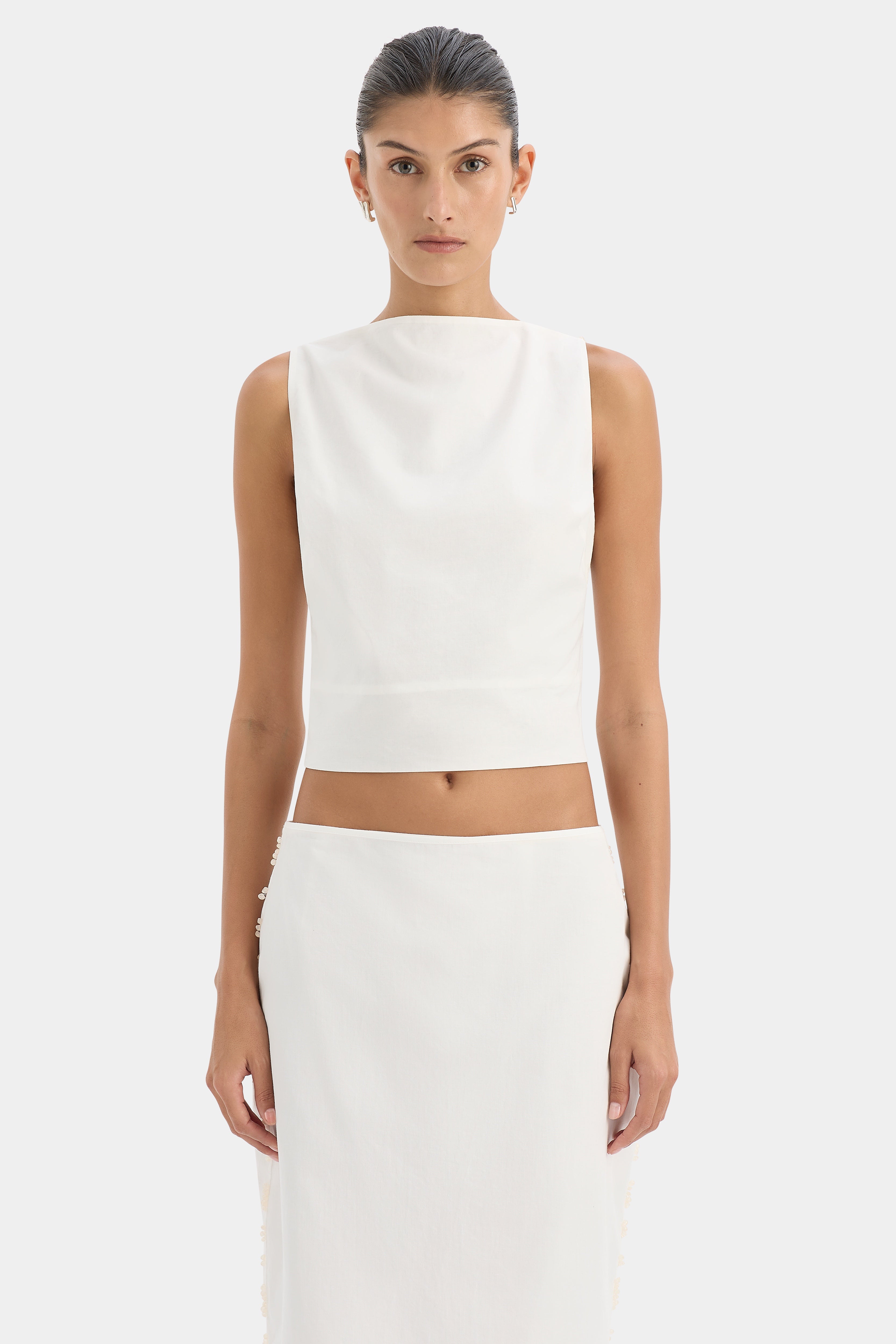 Elysee Open Back Top