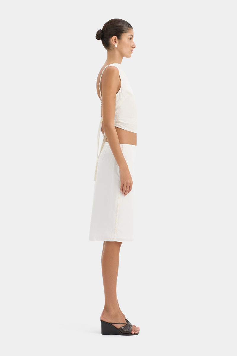 Elysee Open Back Top